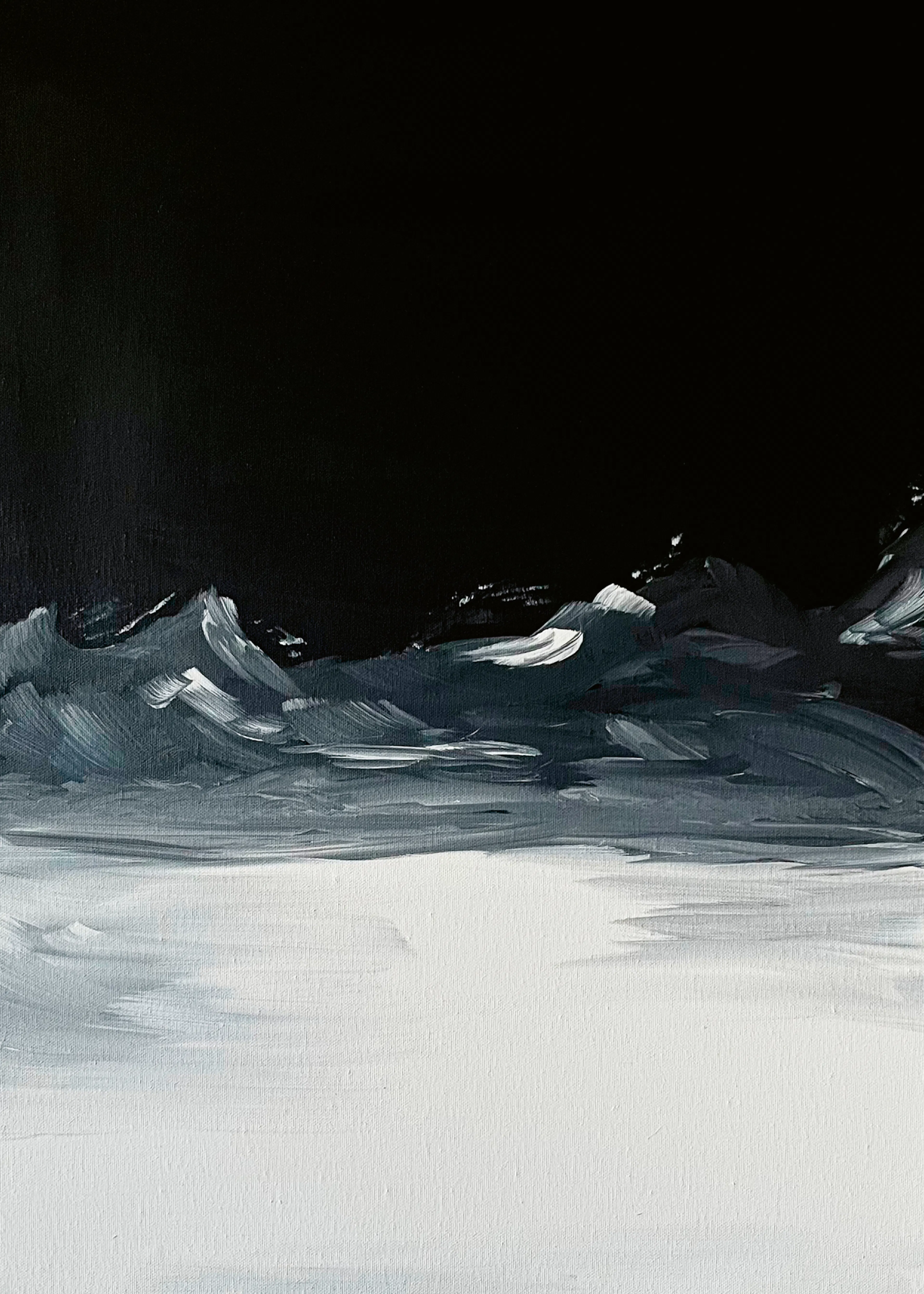Soniya Vijayakumar - Stark Winter Mountains Poster 0