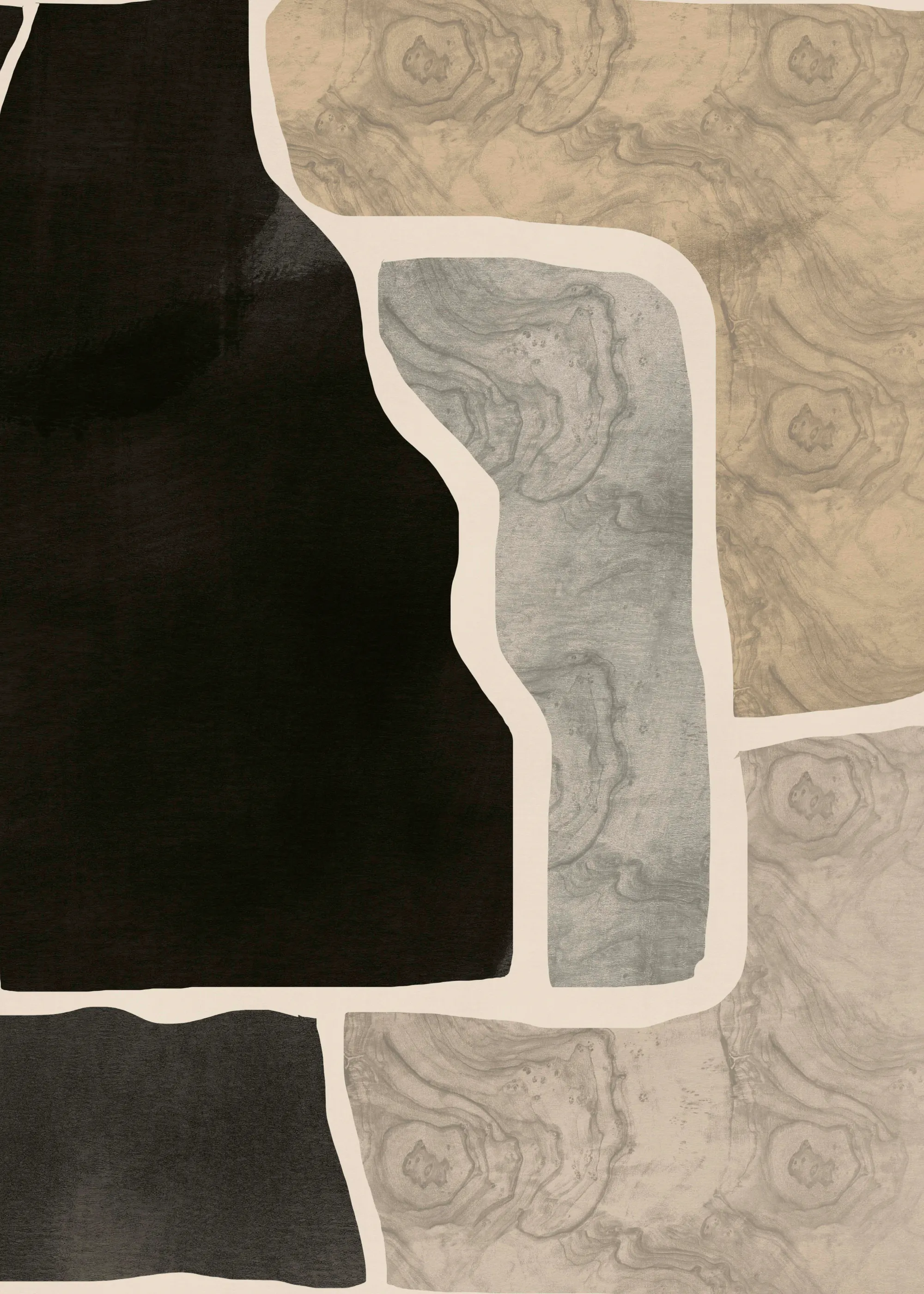 Little Dean - Abstract Organic Textures Poster 0
