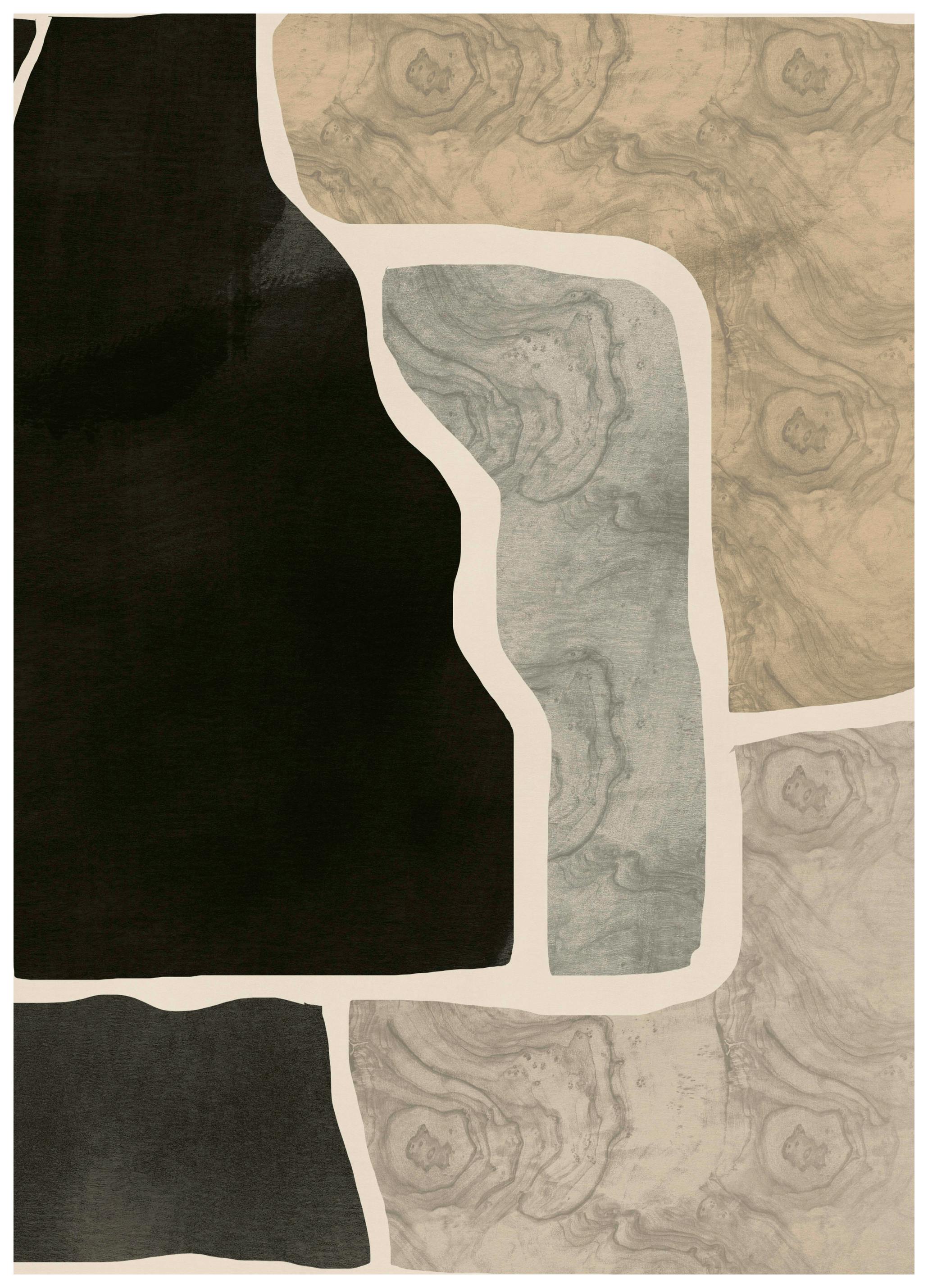 Little Dean - Abstract Organic Textures Poster (40x50 cm) - Poster Store