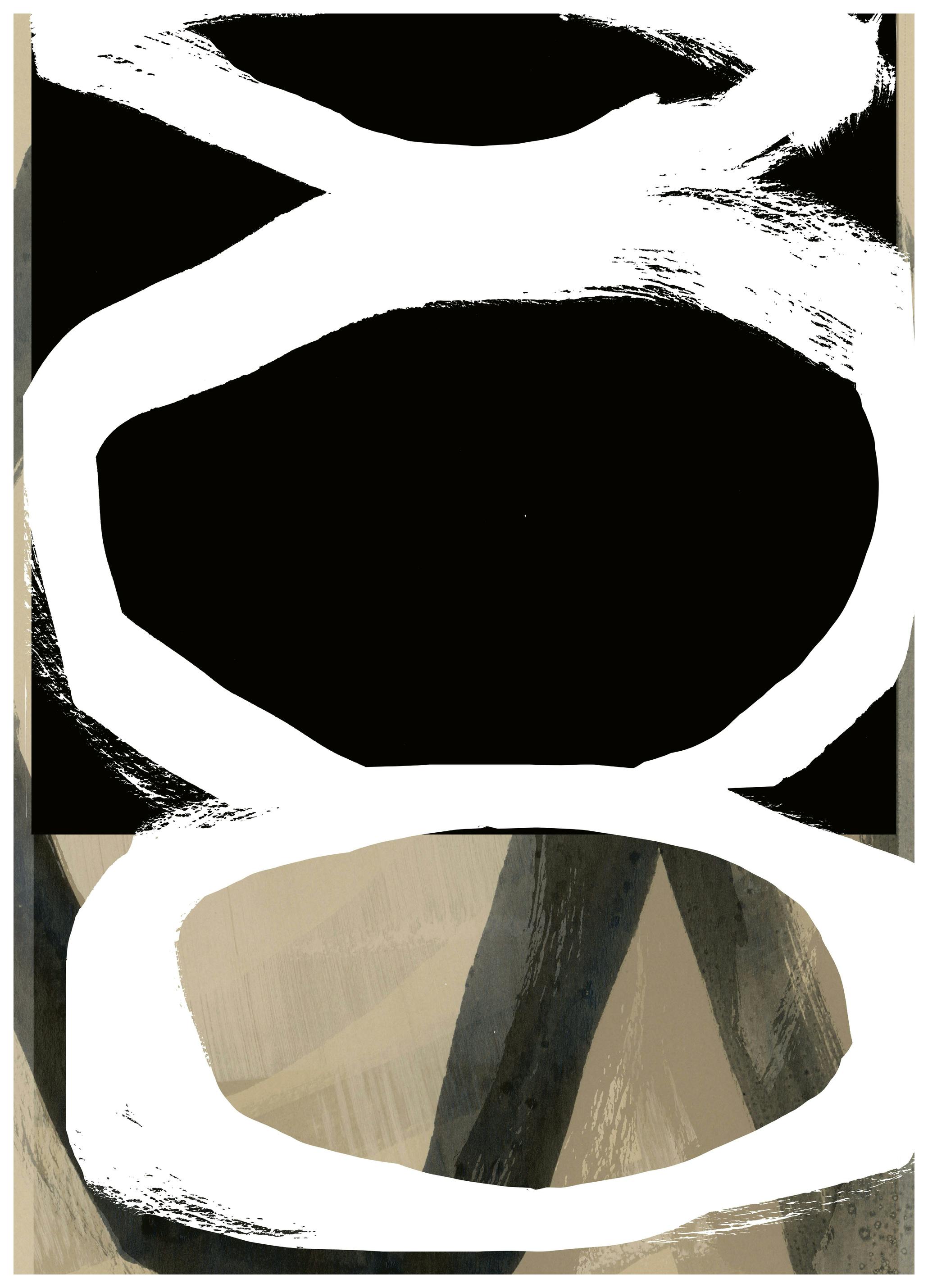 cartissi - Bold Organic Shapes Poster (30x40 cm) - Poster Store