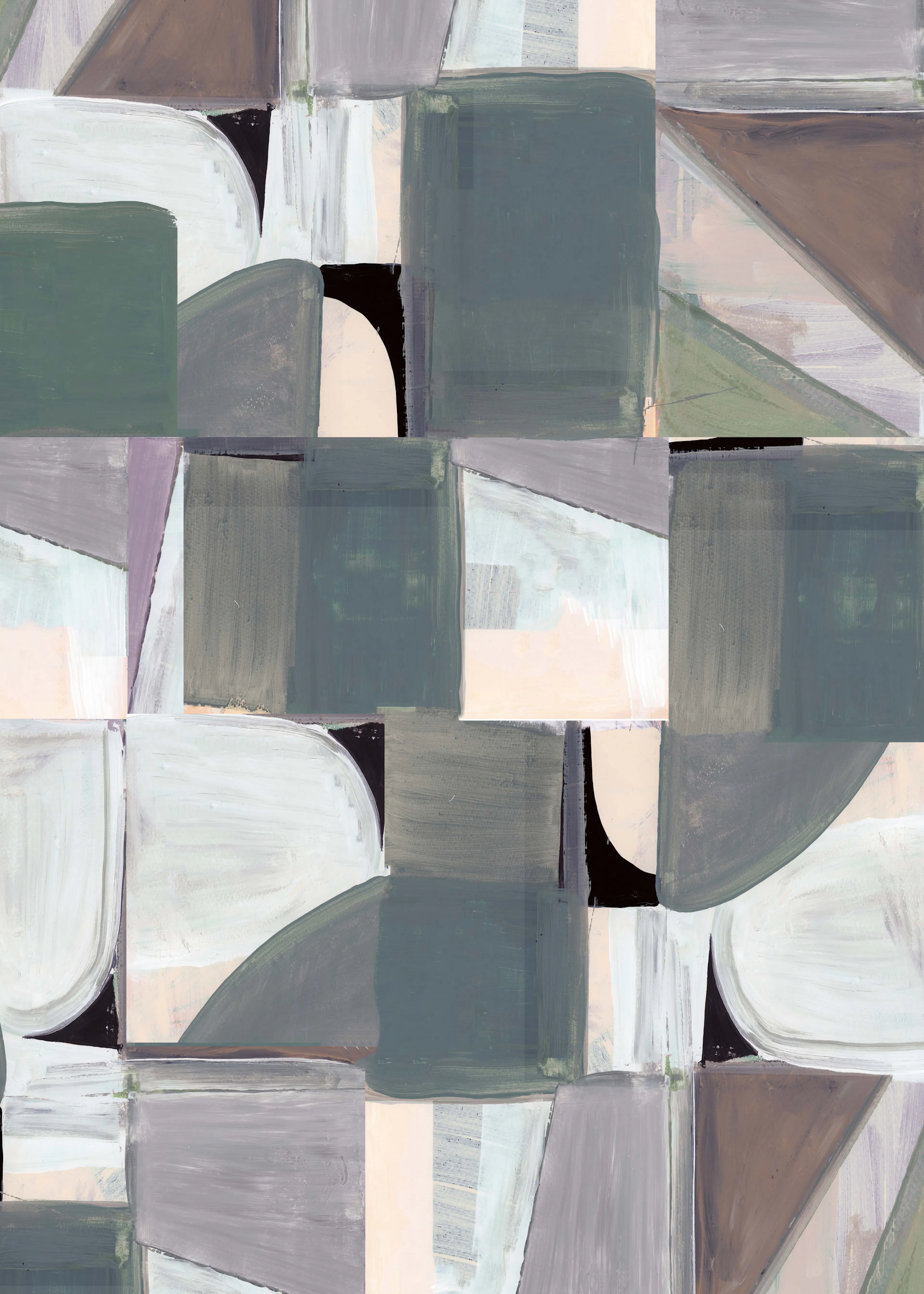 cartissi - Soft Geometric Abstract Print 0