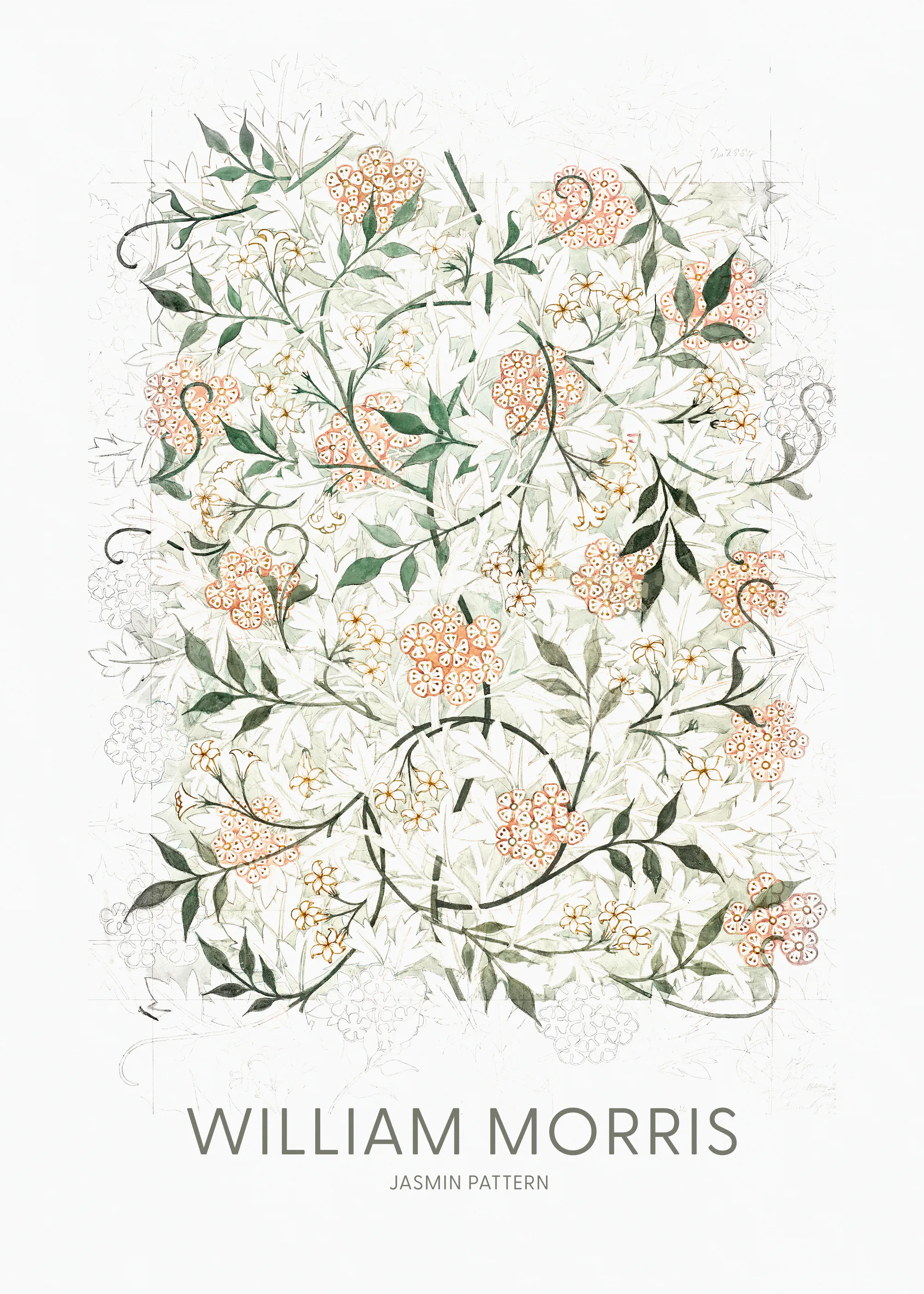 William Morris - Jázmin No2 Poszter 0