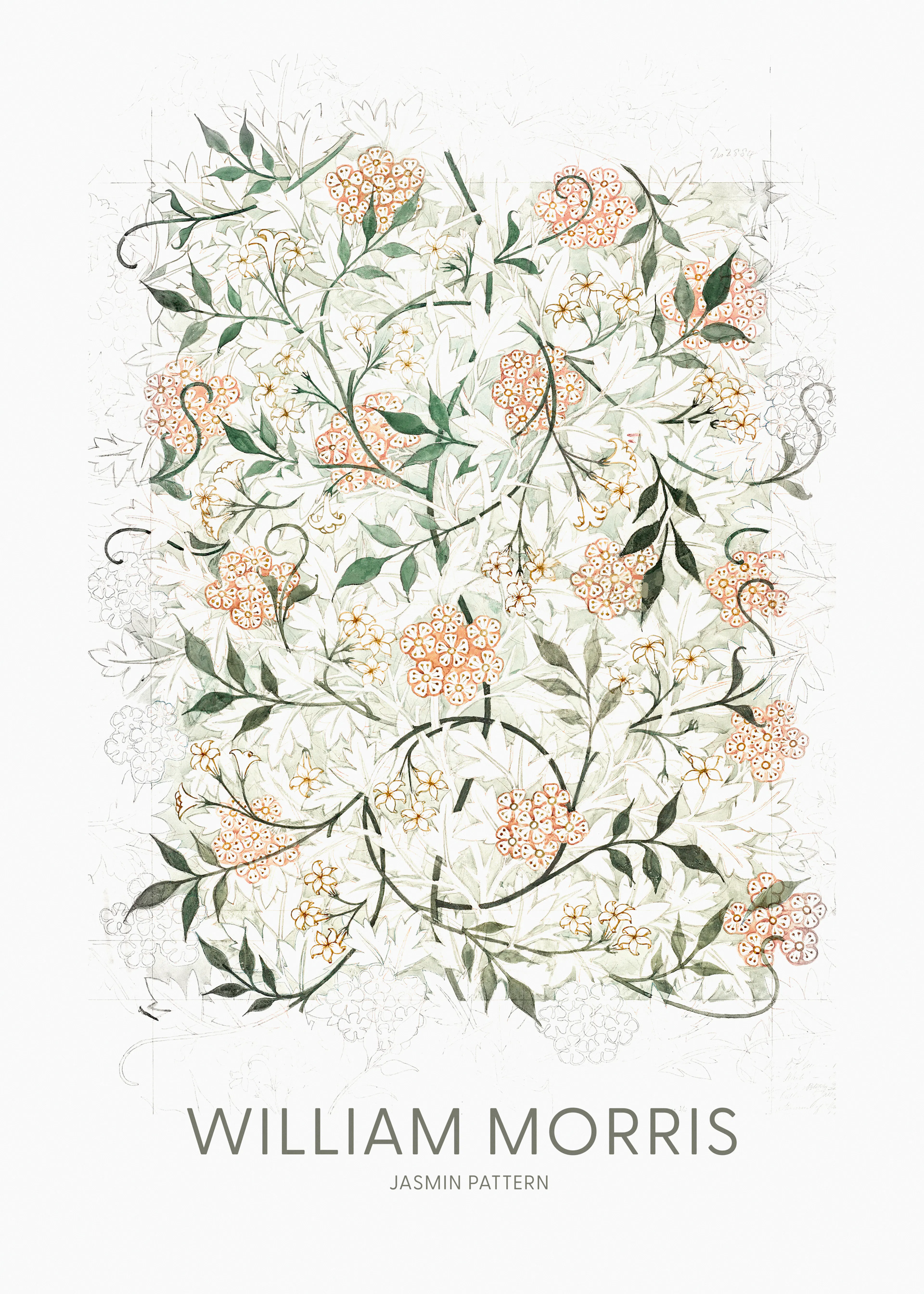 William Morris - Jázmin No2 Poszter 0