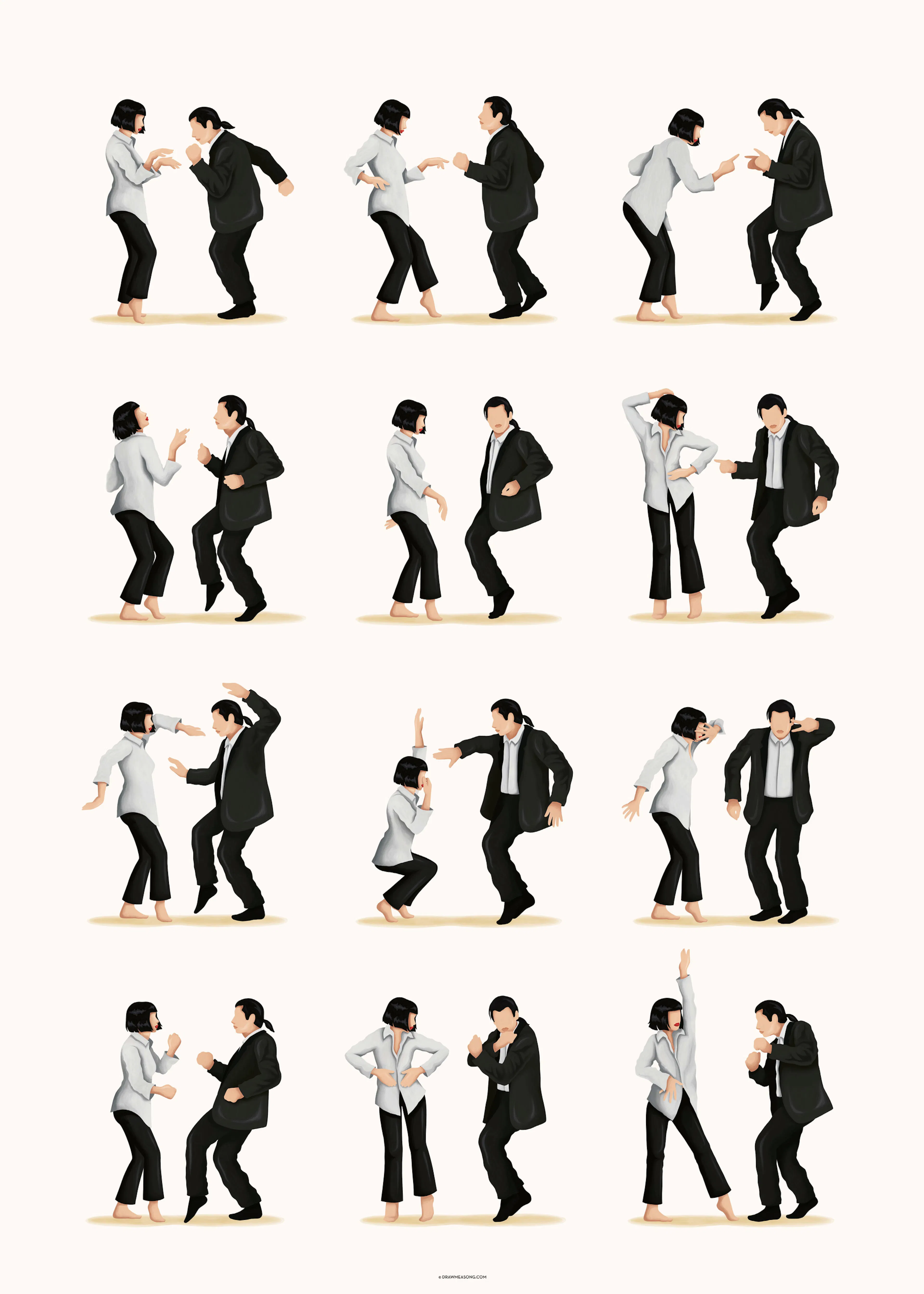 Nour Tohme - Mouvements de Danse Dynamiques Poster 0