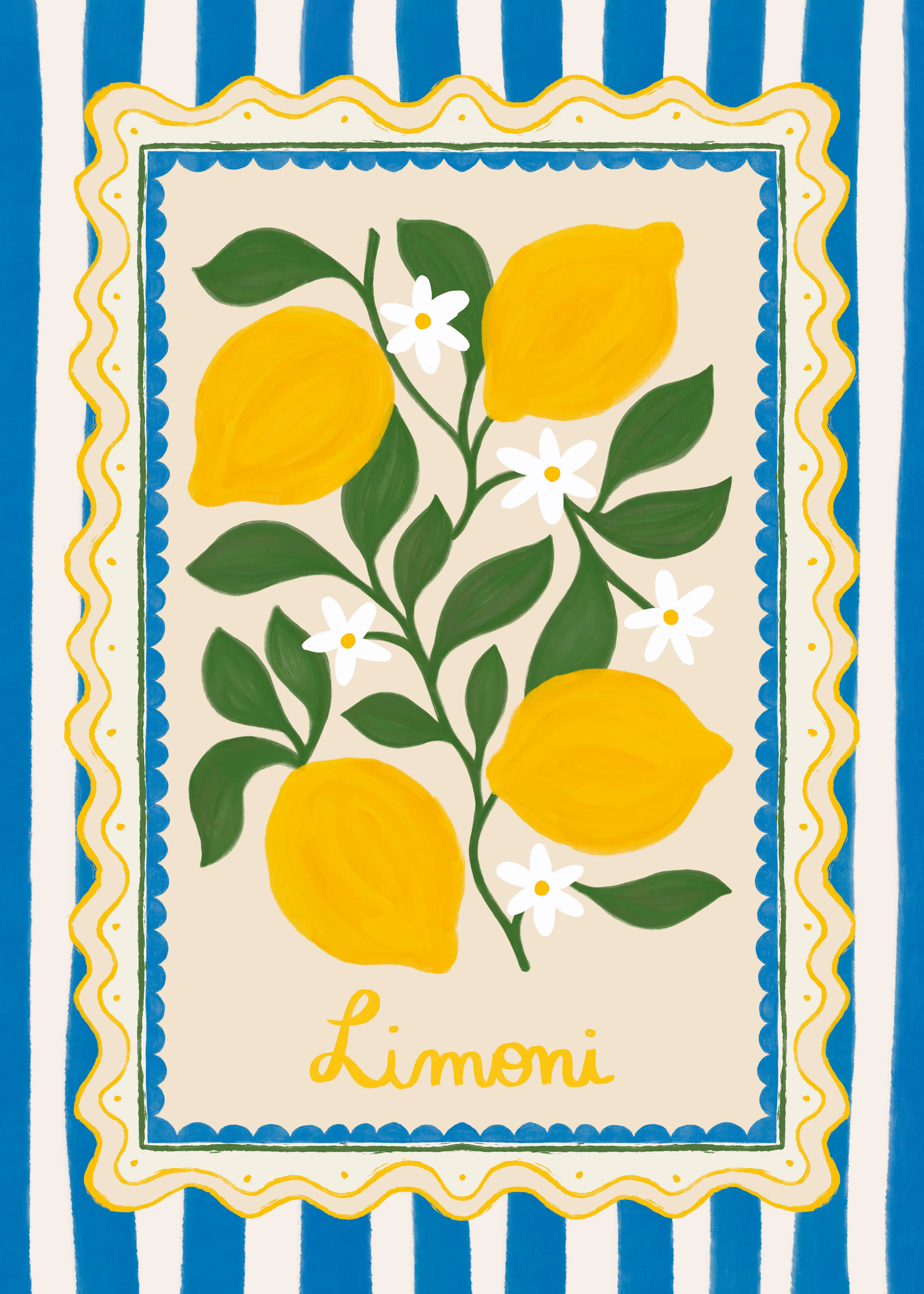 Katarzyna Gąsiorowska - Limoni Italiani a Righe Poster 0
