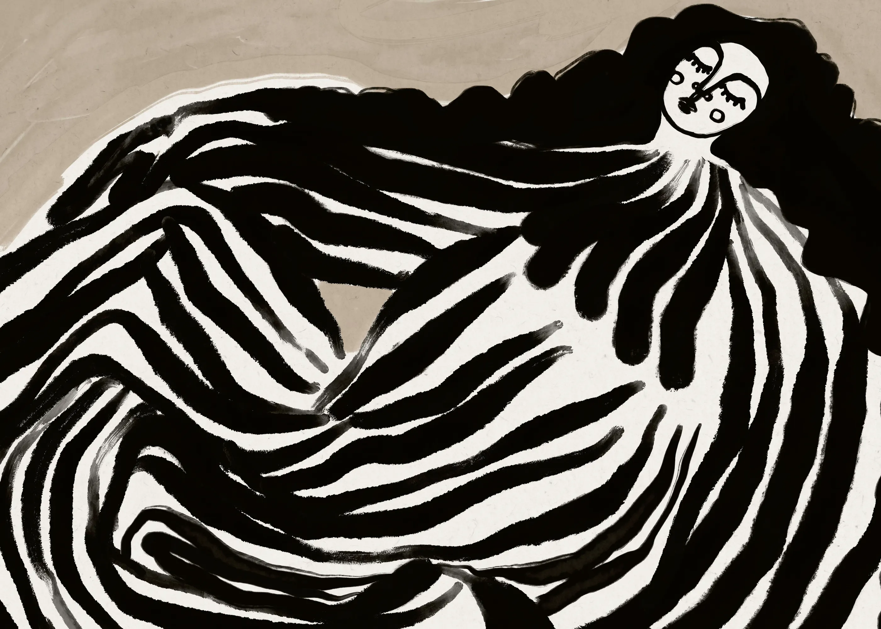 Treechild - Vagues Monochromes Poster 0