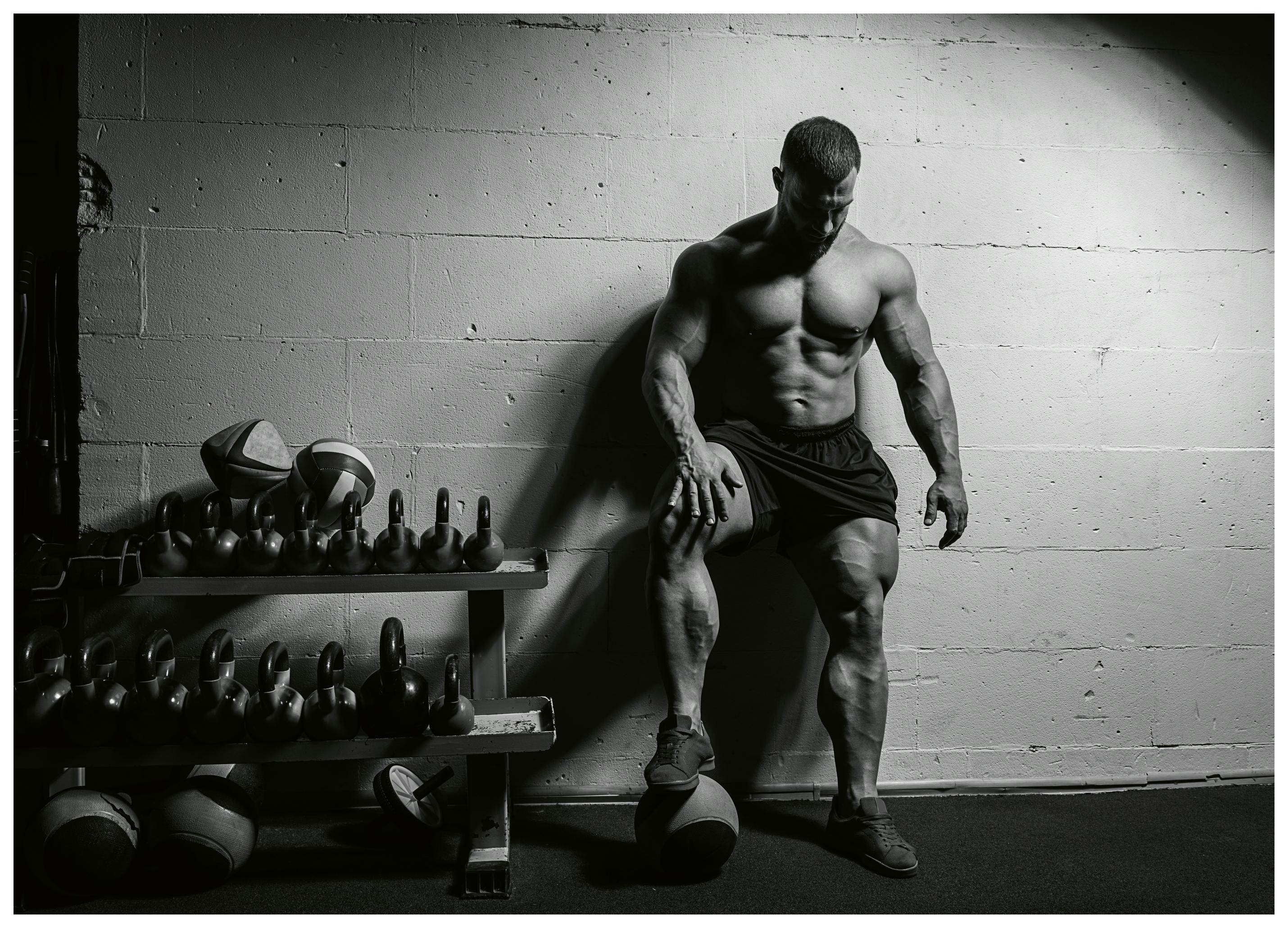 Alexandr Sutula - Gym Styrketräning Poster (50x50 cm) - Poster Store