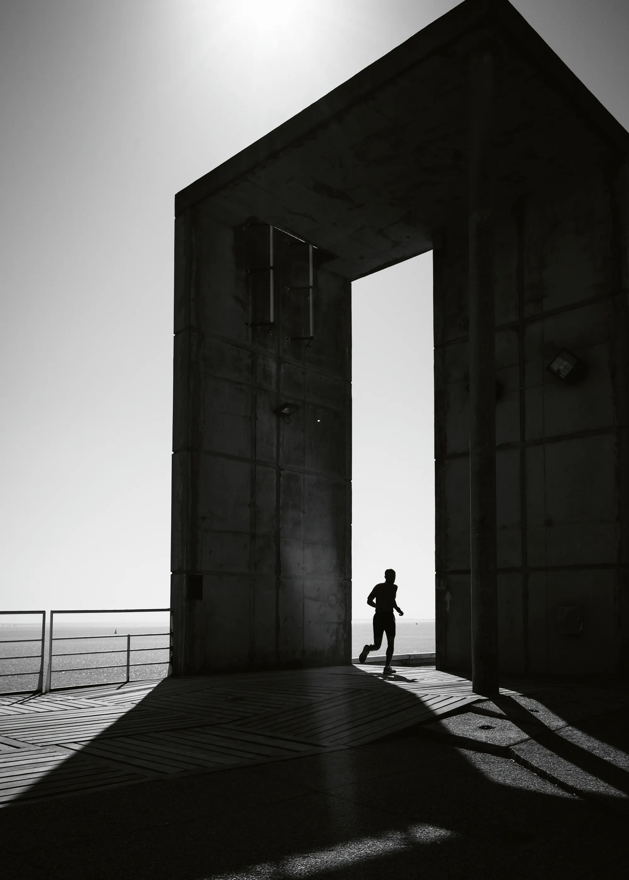 Christophe Staelens - Running Man Through Arch Print 0