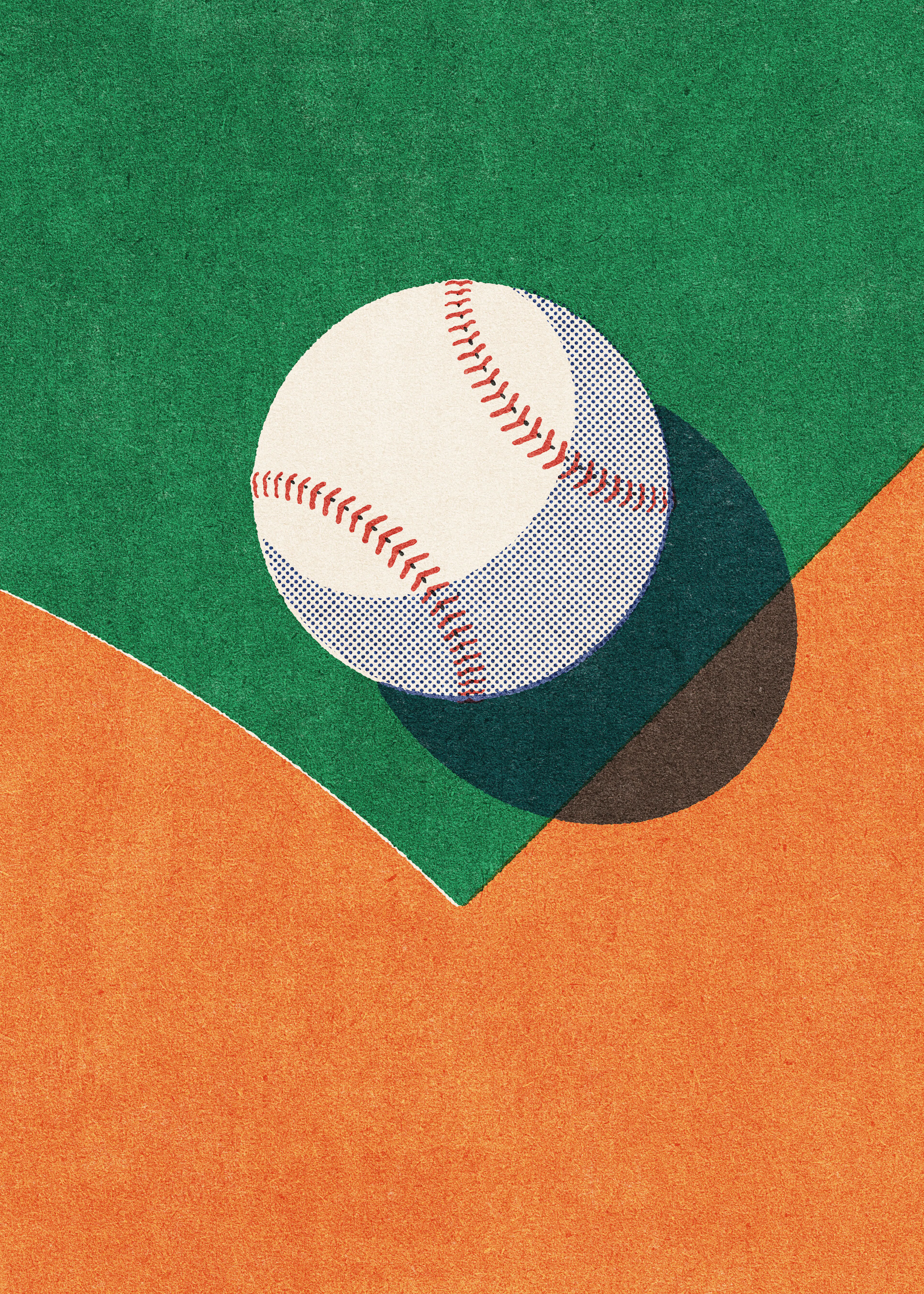 Daniel Coulmann - Baseball Field Corner Print 0
