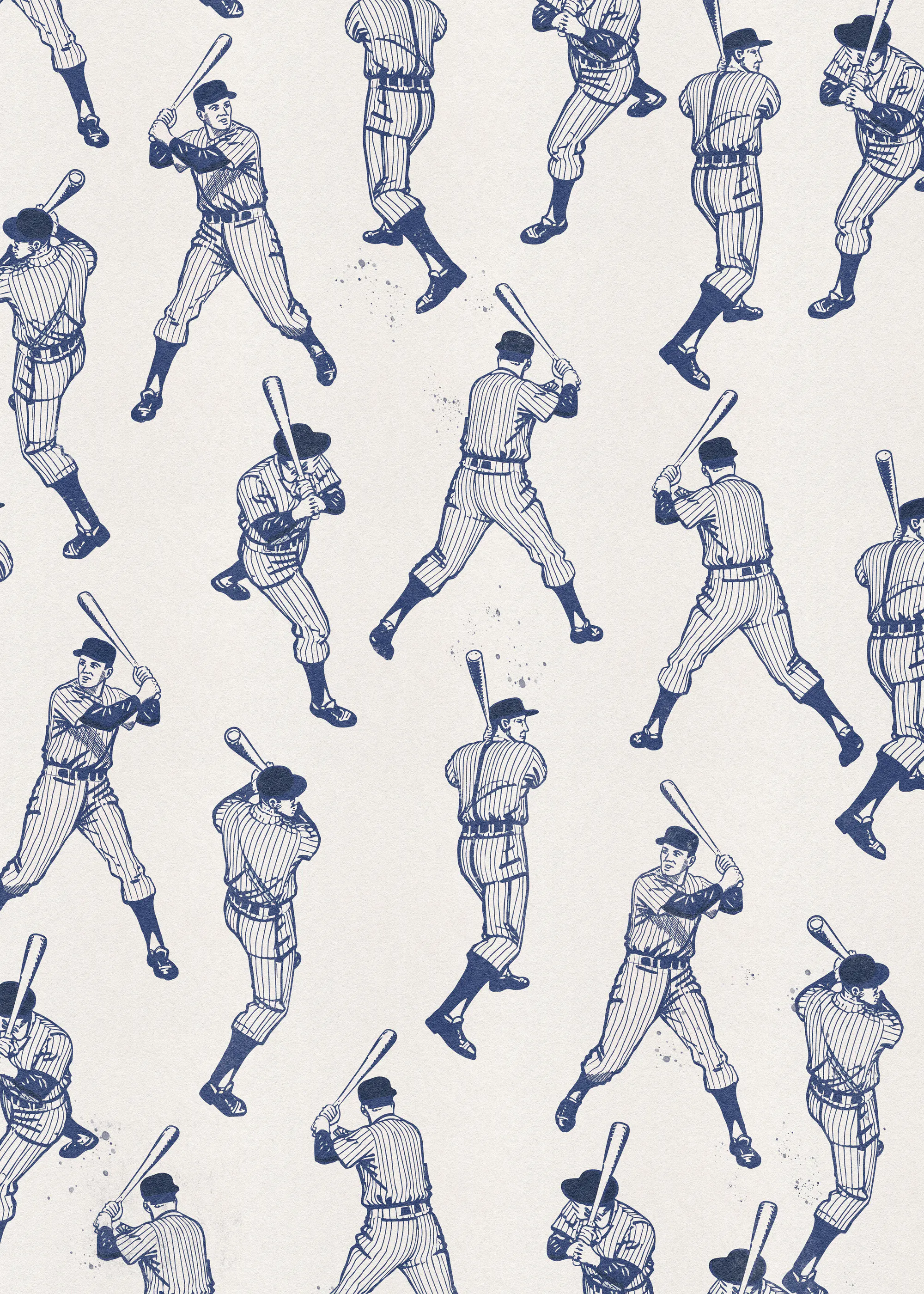 Nicholas - Classic Baseball Players Print 0