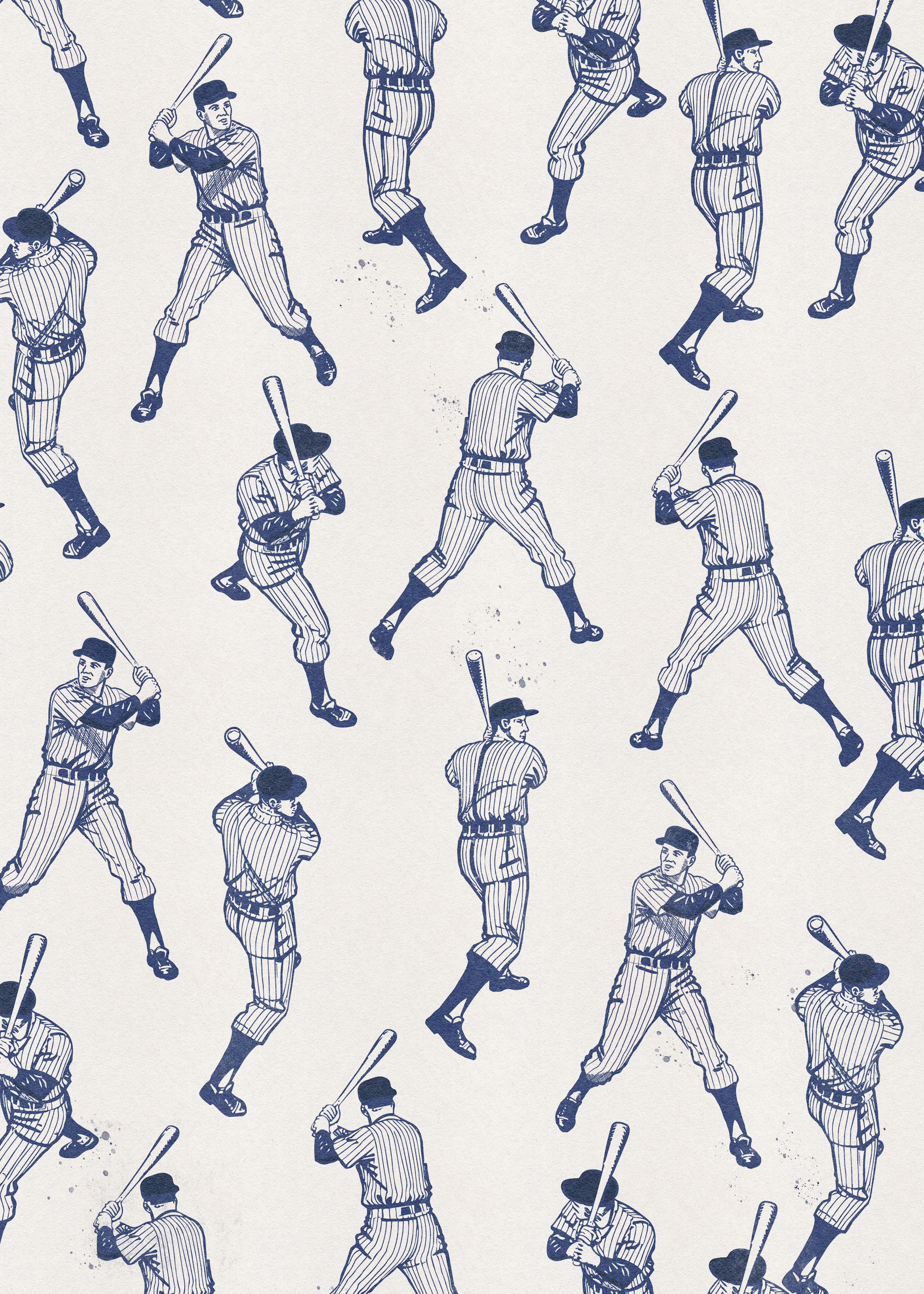 Nicholas - Classic Baseball Players Print 0