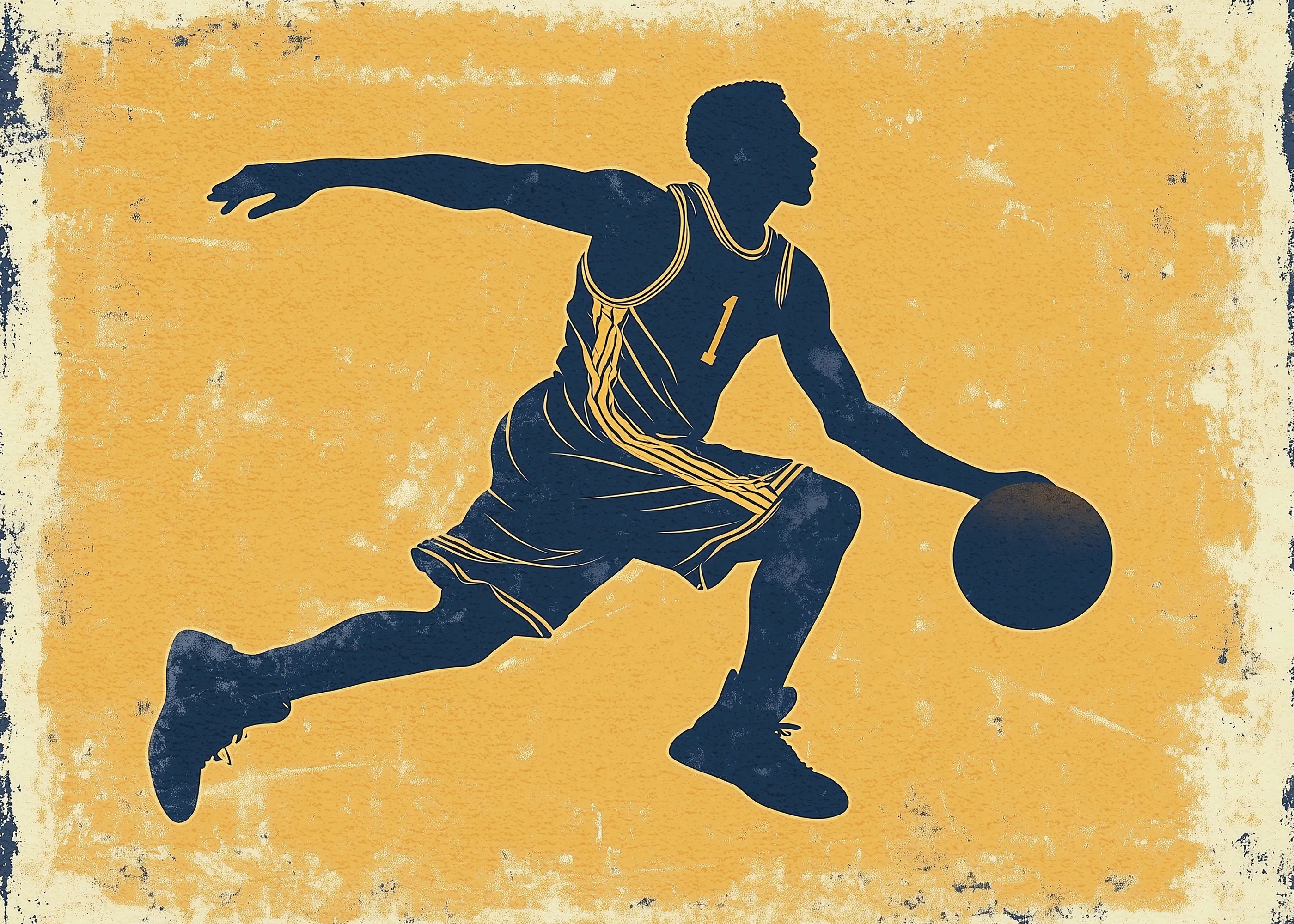 Pictufy Studio IV - Dynamic Dribbling Player Print 0