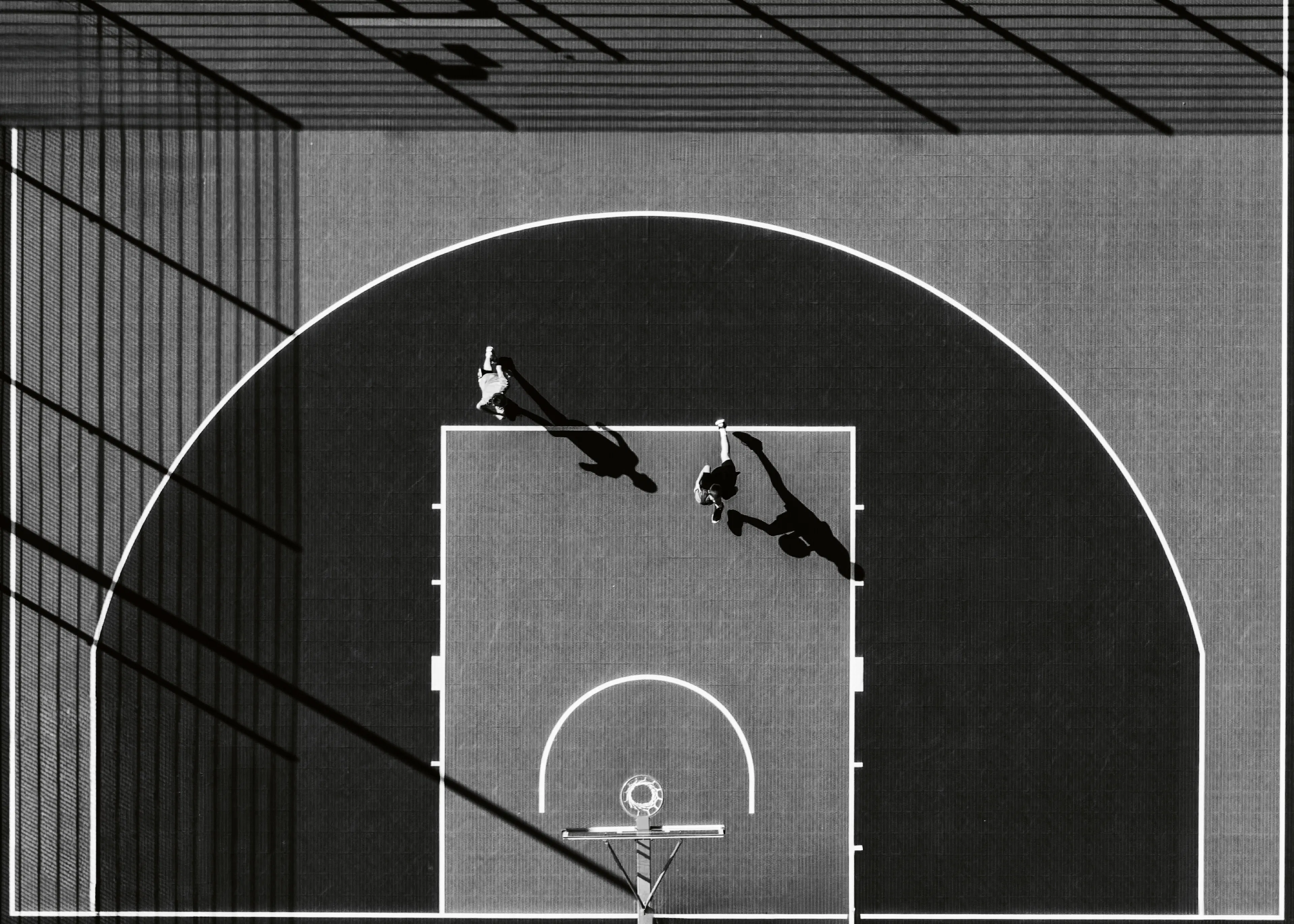 Jure Kravanja - Overhead Basketball Game Print 0
