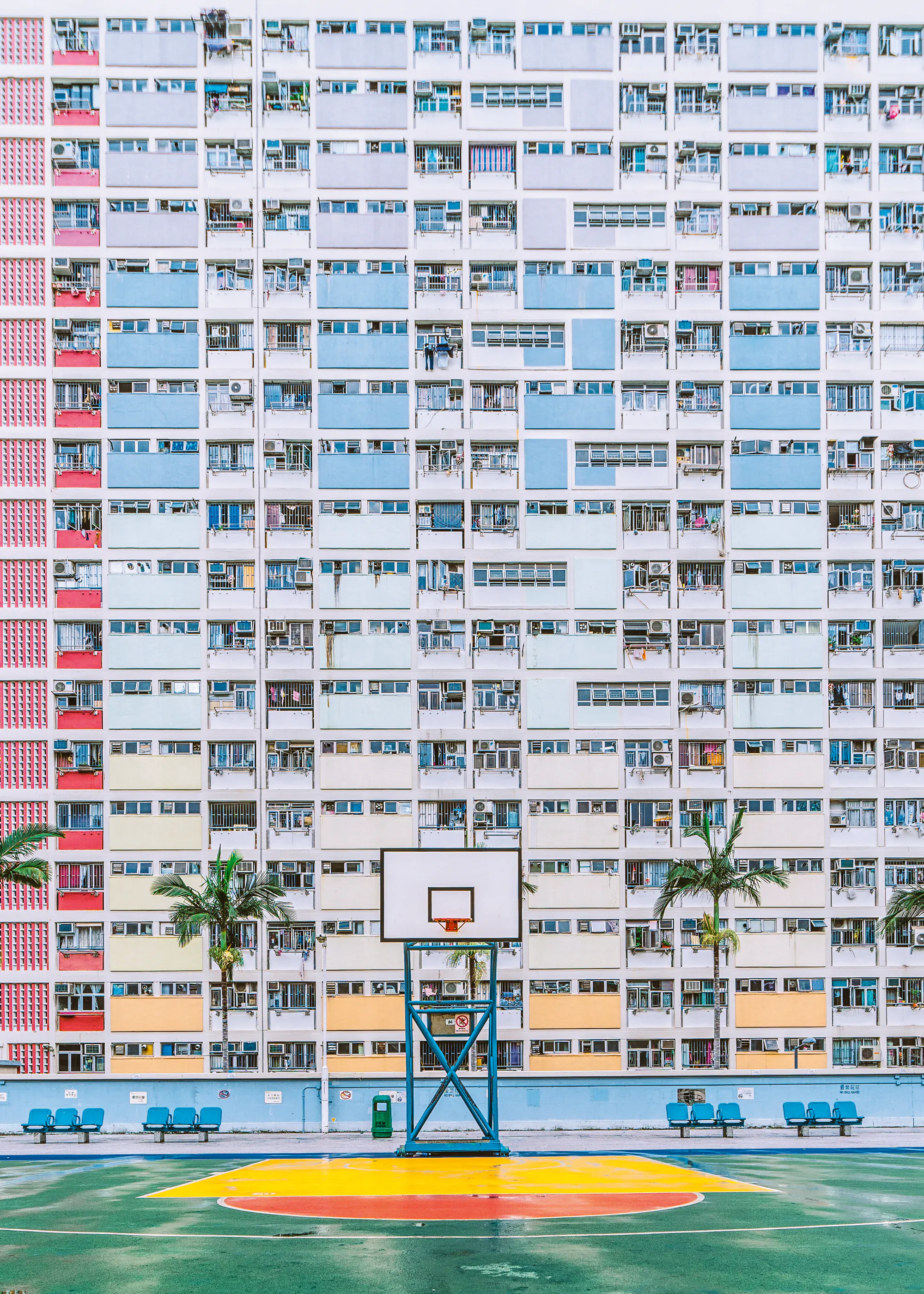 HAN XIAOBEI - Colourful City Court Print 0