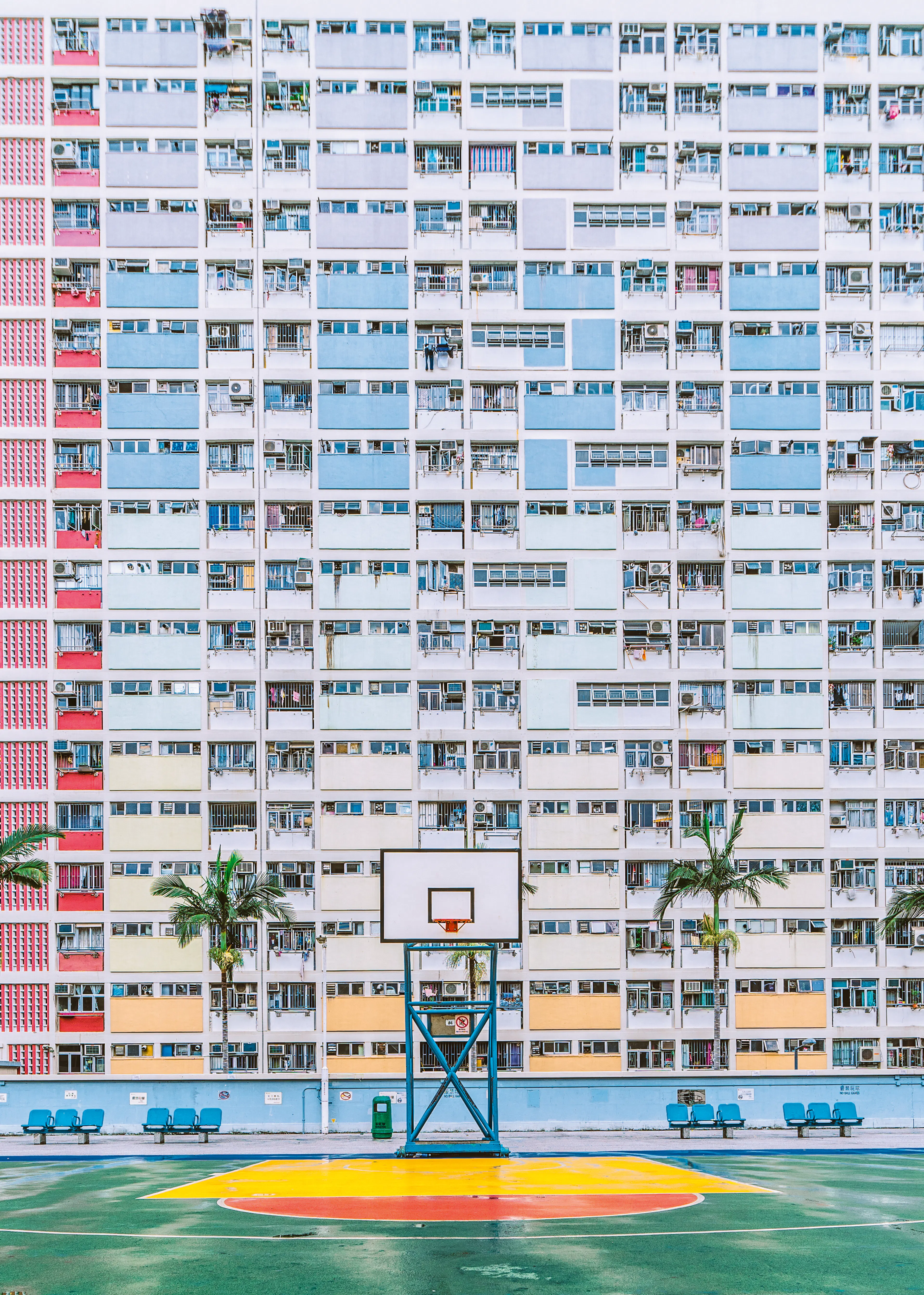 HAN XIAOBEI - Colourful City Court Print 0