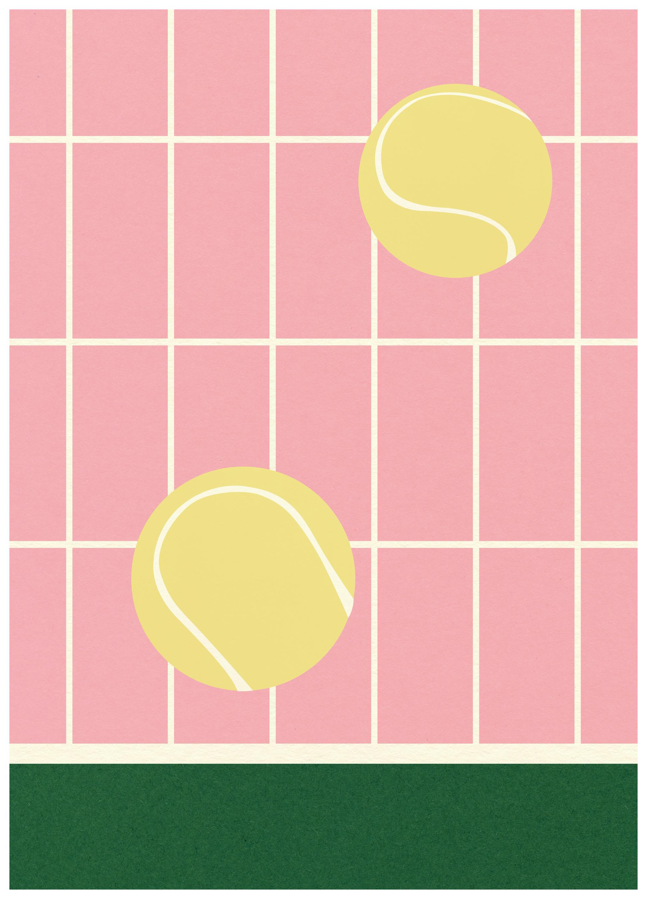 Rosi Feist - Tennis Kitchen Poster (70x100 cm) - Poster Store