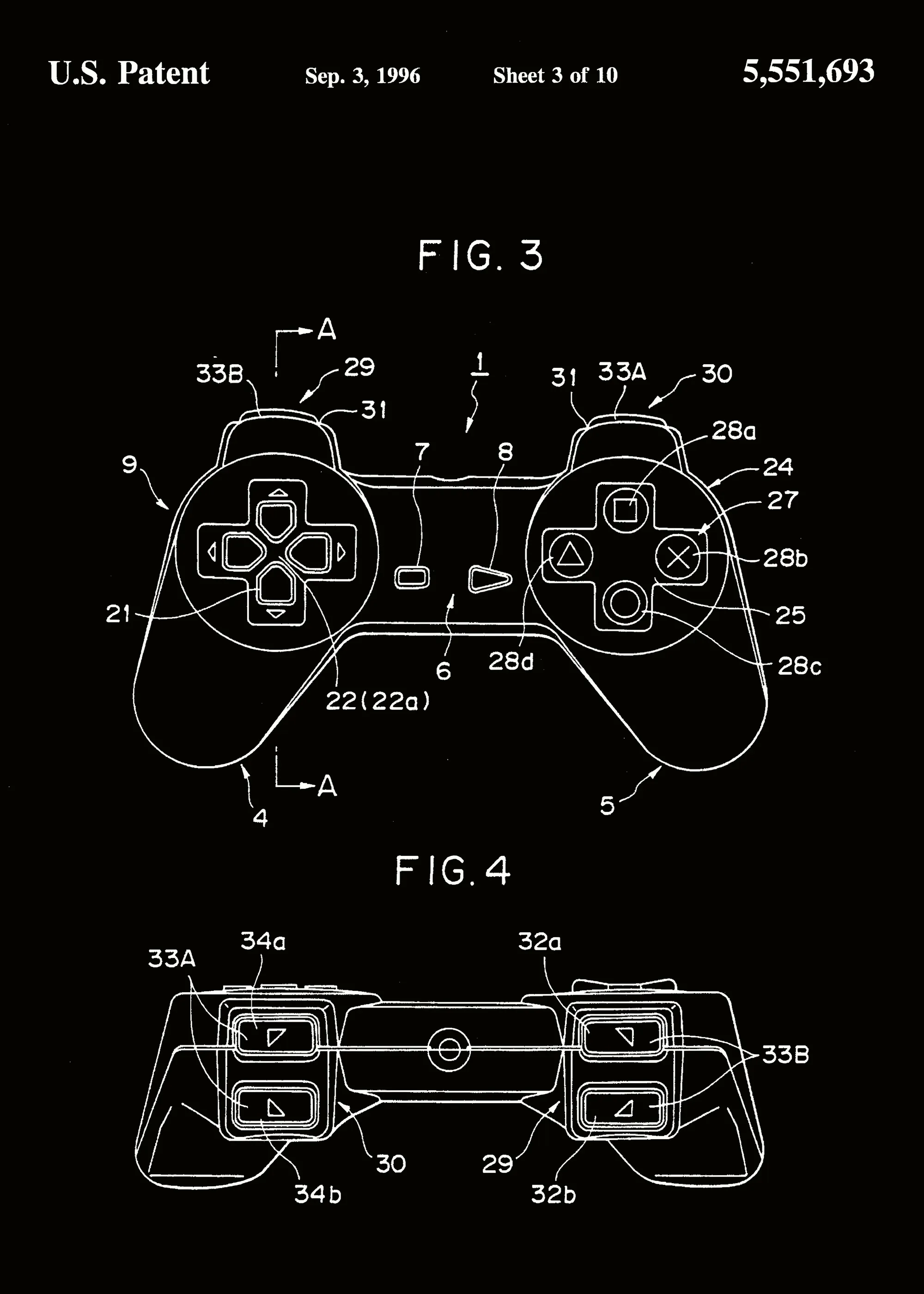 Andreas Magnusson - Vintage Controller Ritning Poster 0
