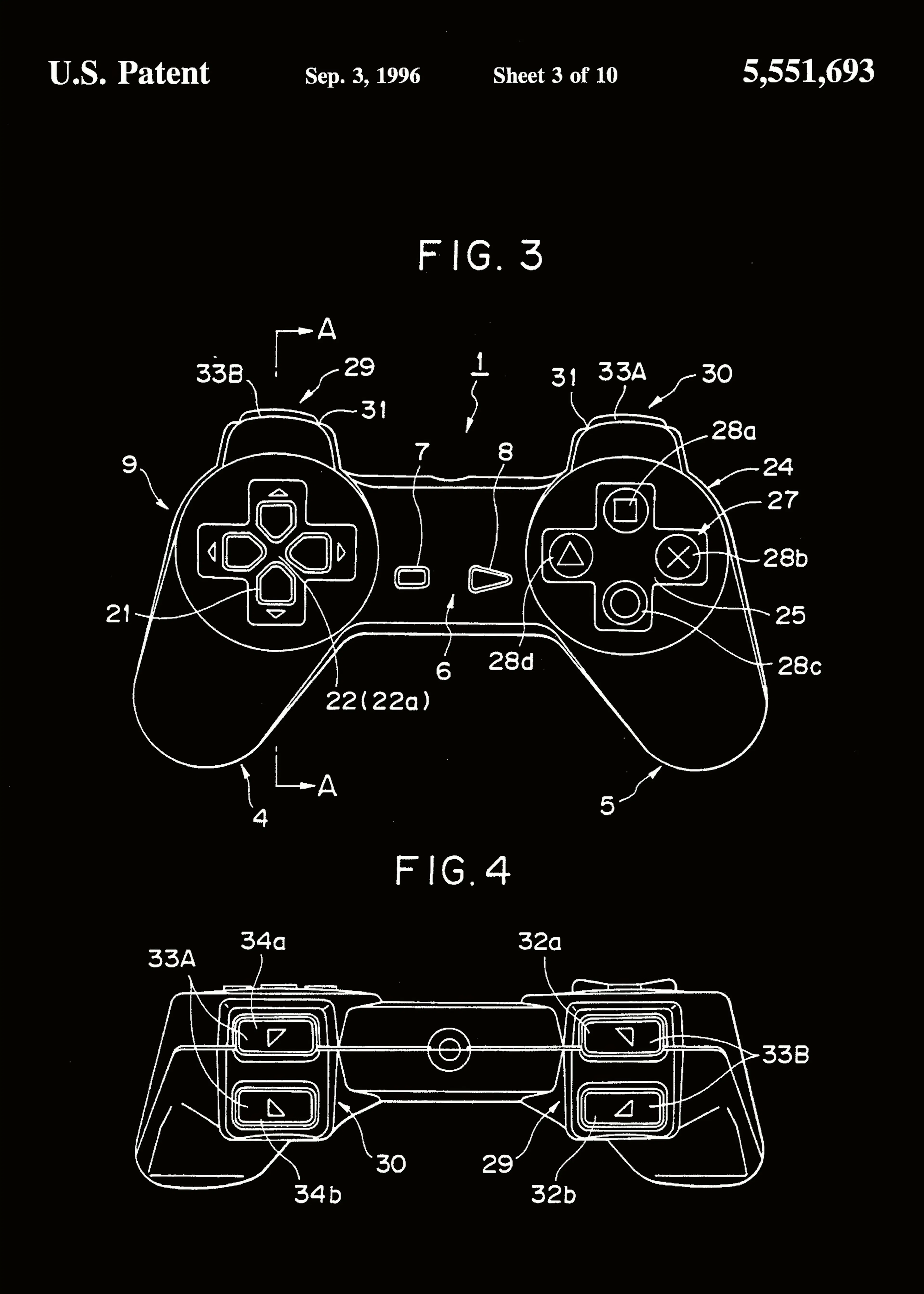 Andreas Magnusson - Vintage Controller Ritning Poster 0