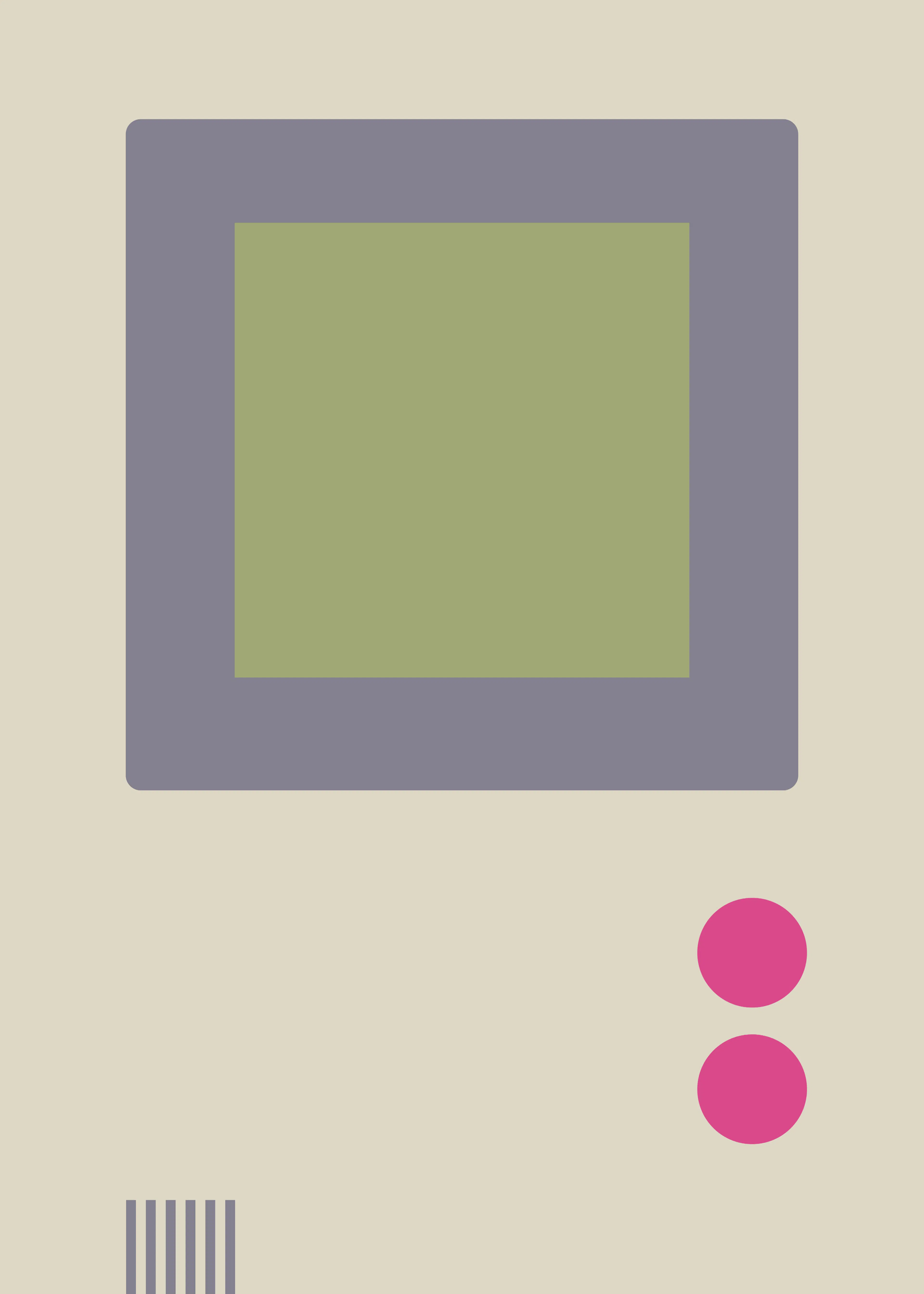 Robert Farkas - Klassieke Gaming Handheld Poster 0