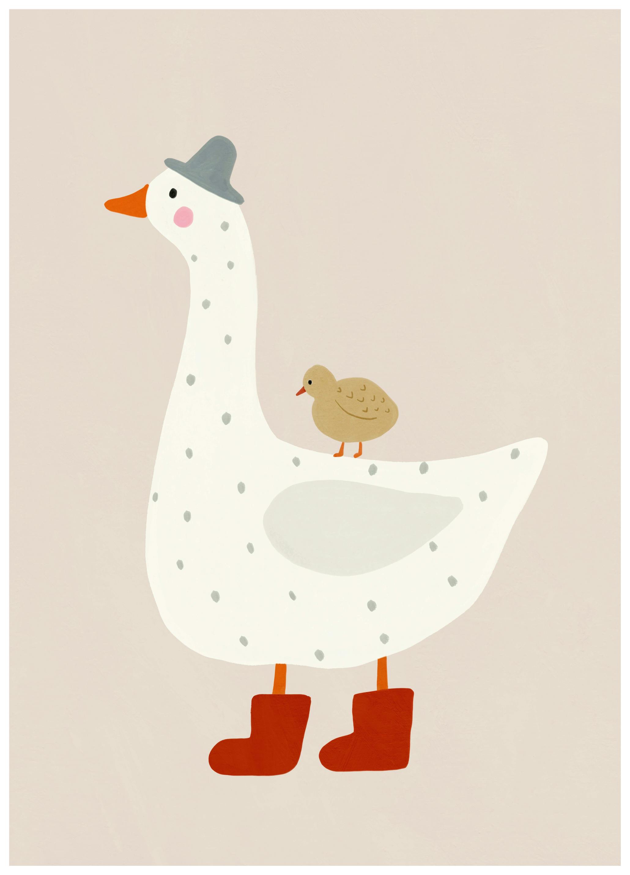 Treechild - Gooseandgoslingno02 Poster (21x30 cm) - Poster Store