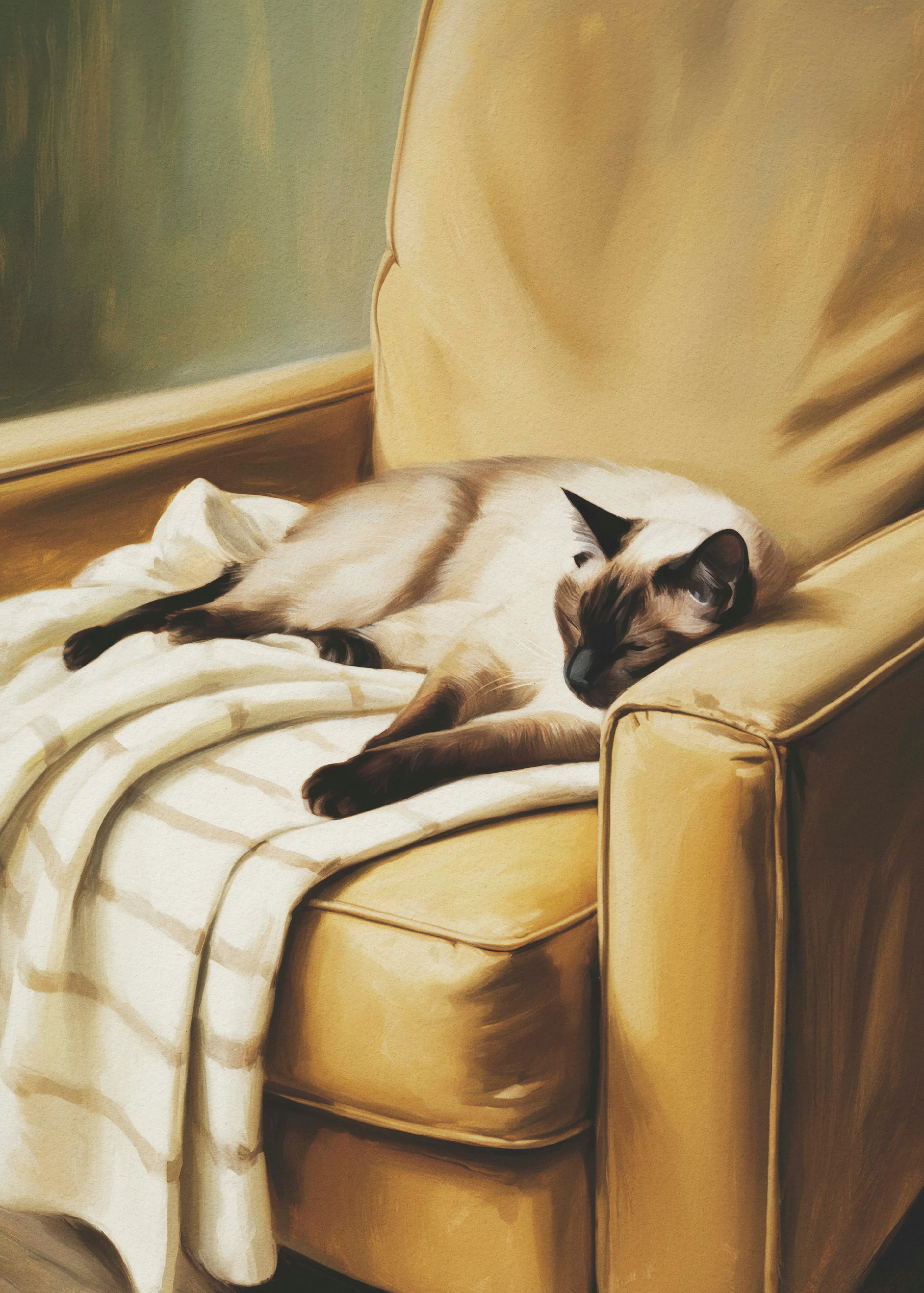 Andreas Magnusson - Cozy Cat Nap Poster 0