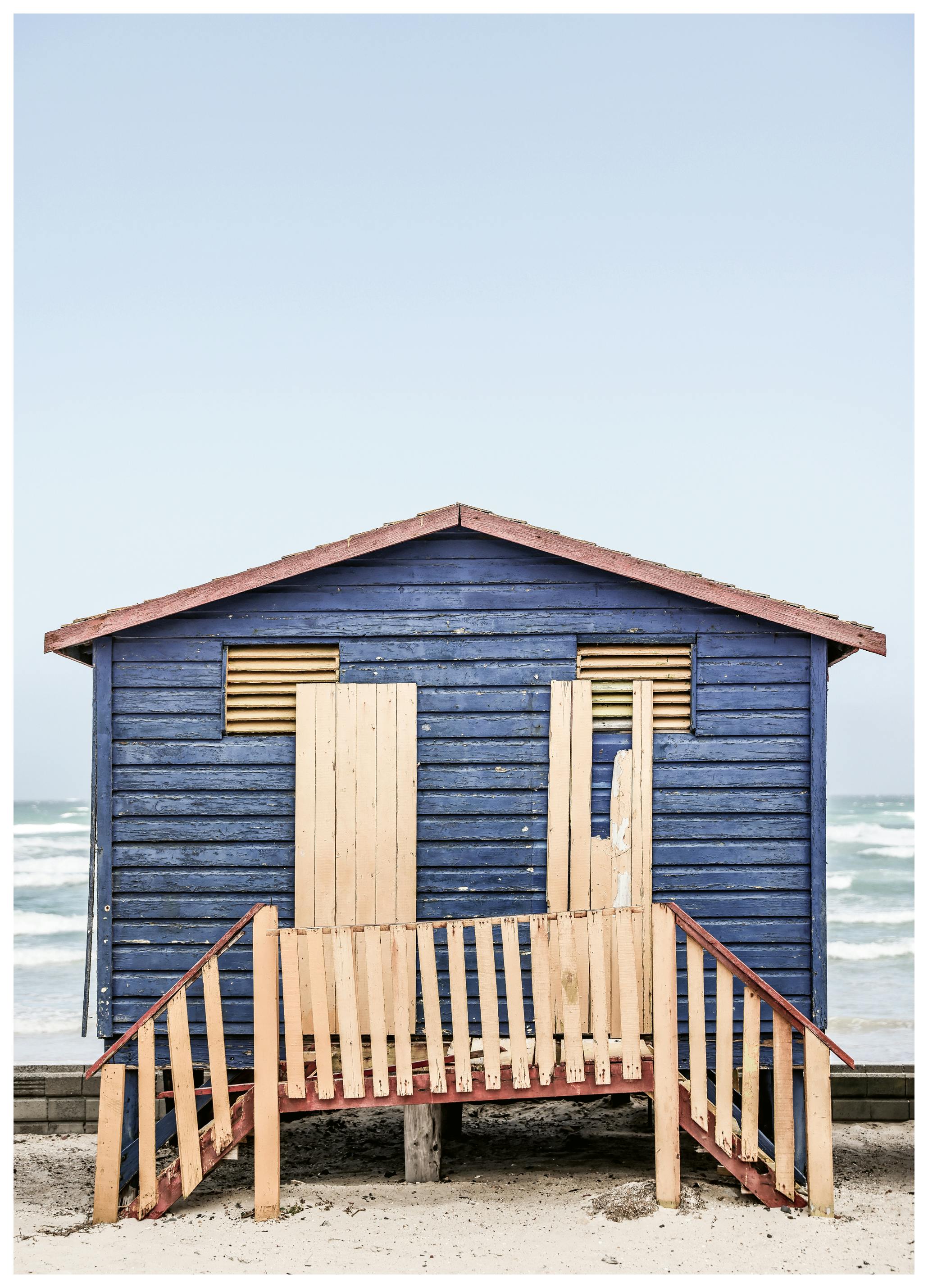Shot by Clint - Beachside Retreat Poster (13x18 cm) - Poster Store