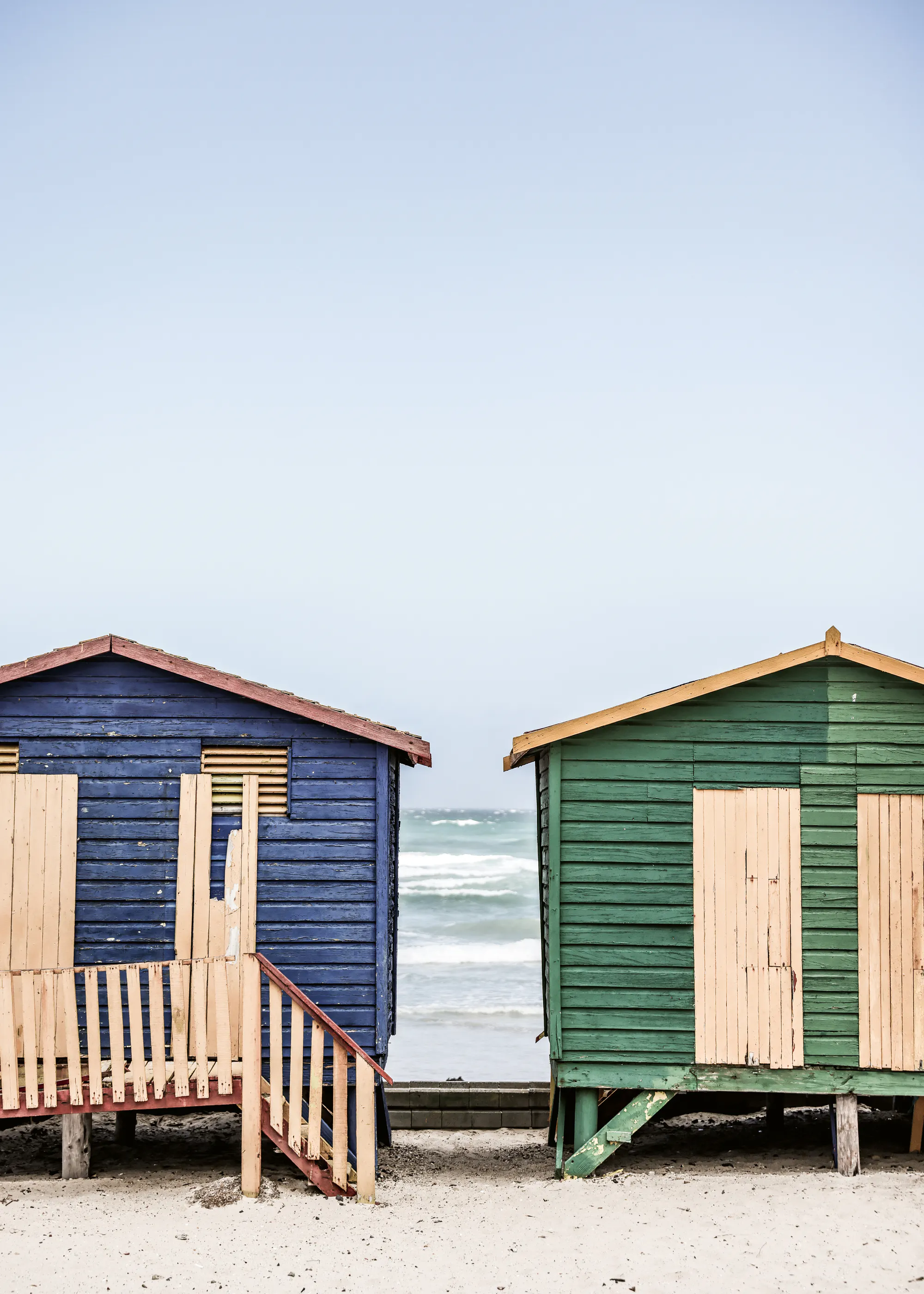 Shot by Clint - Coastal Huts Harmony Poster 0