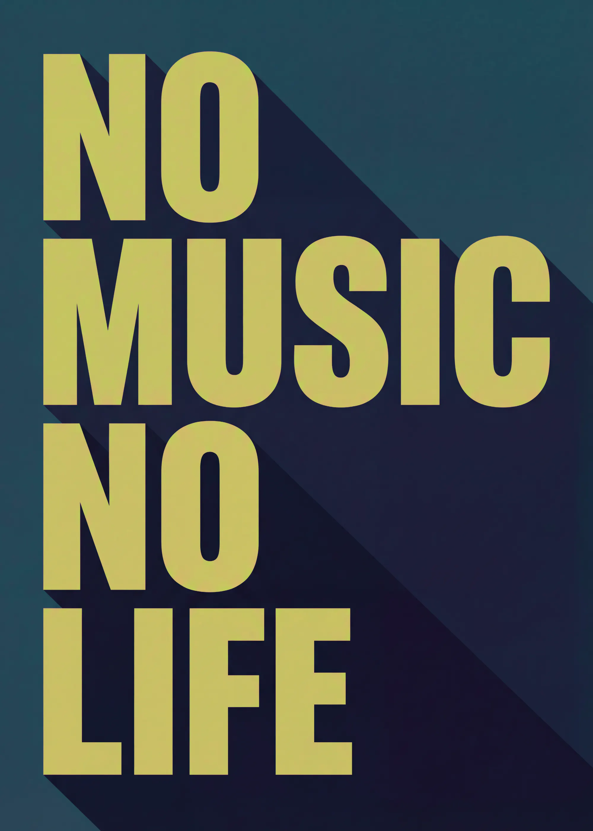 Andreas Magnusson - No Music No Life Print 0