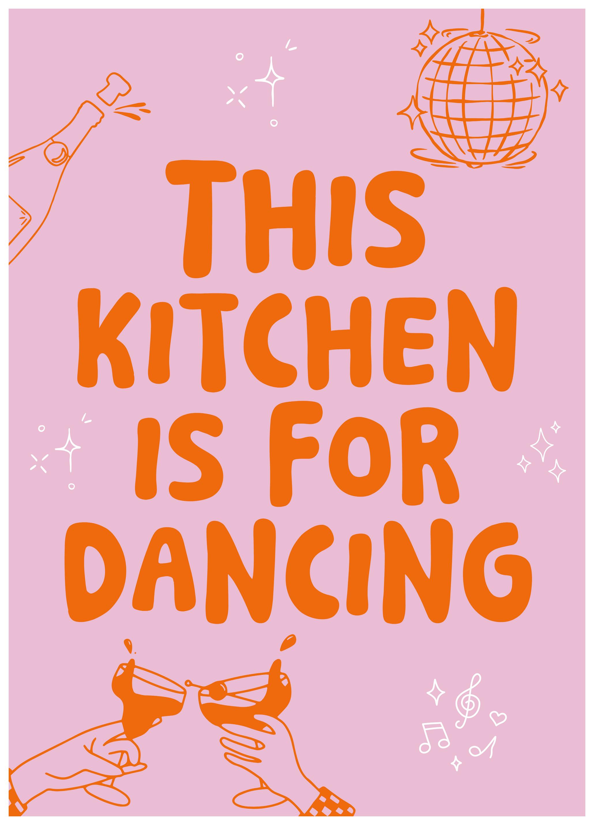 Ohkimiko - Kökets Dansfest Poster (30x40 cm) - Poster Store
