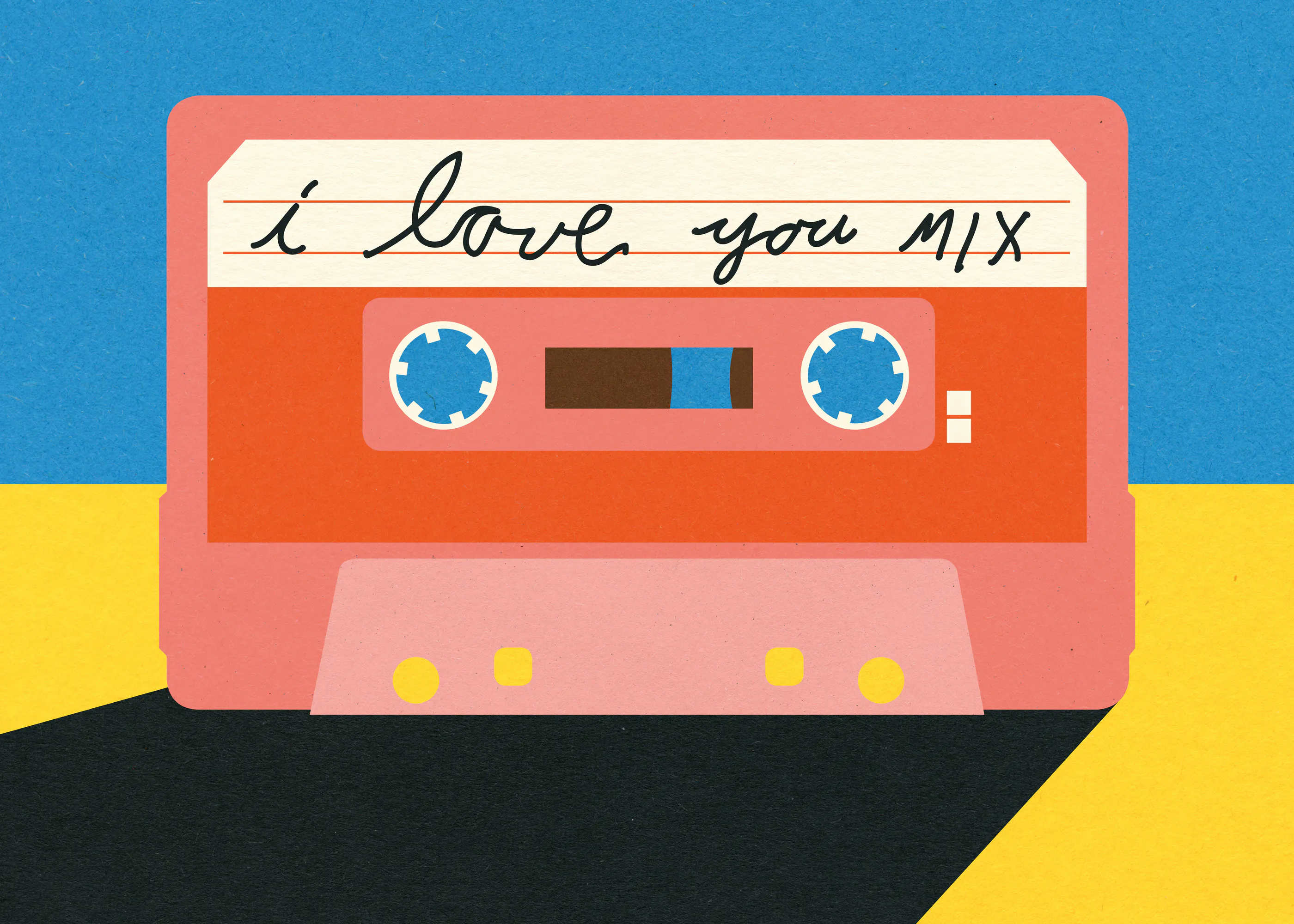 Rosi Feist - I Love You Mix Tape Print 0