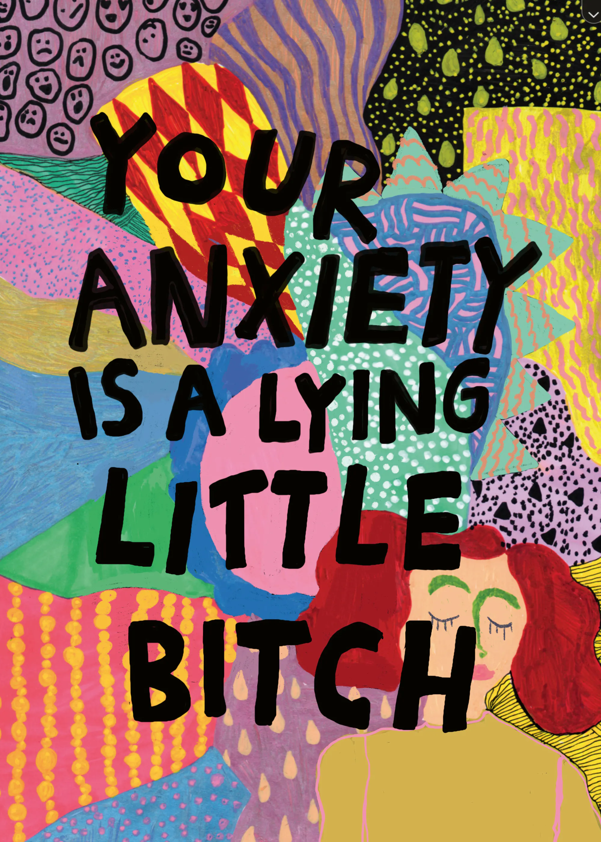 Jessica Pleur - Your Anxiety Poster 0