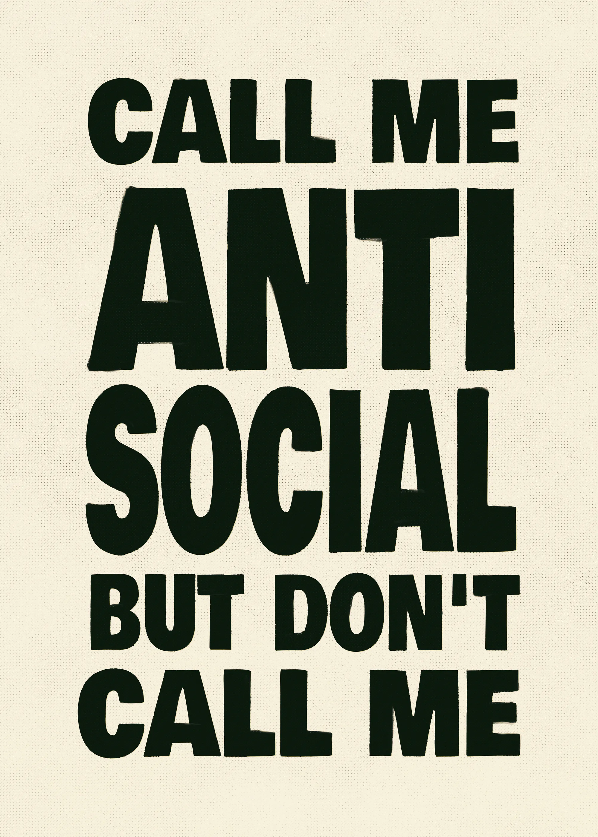 Jonas Loose - Anti Social Poster 0