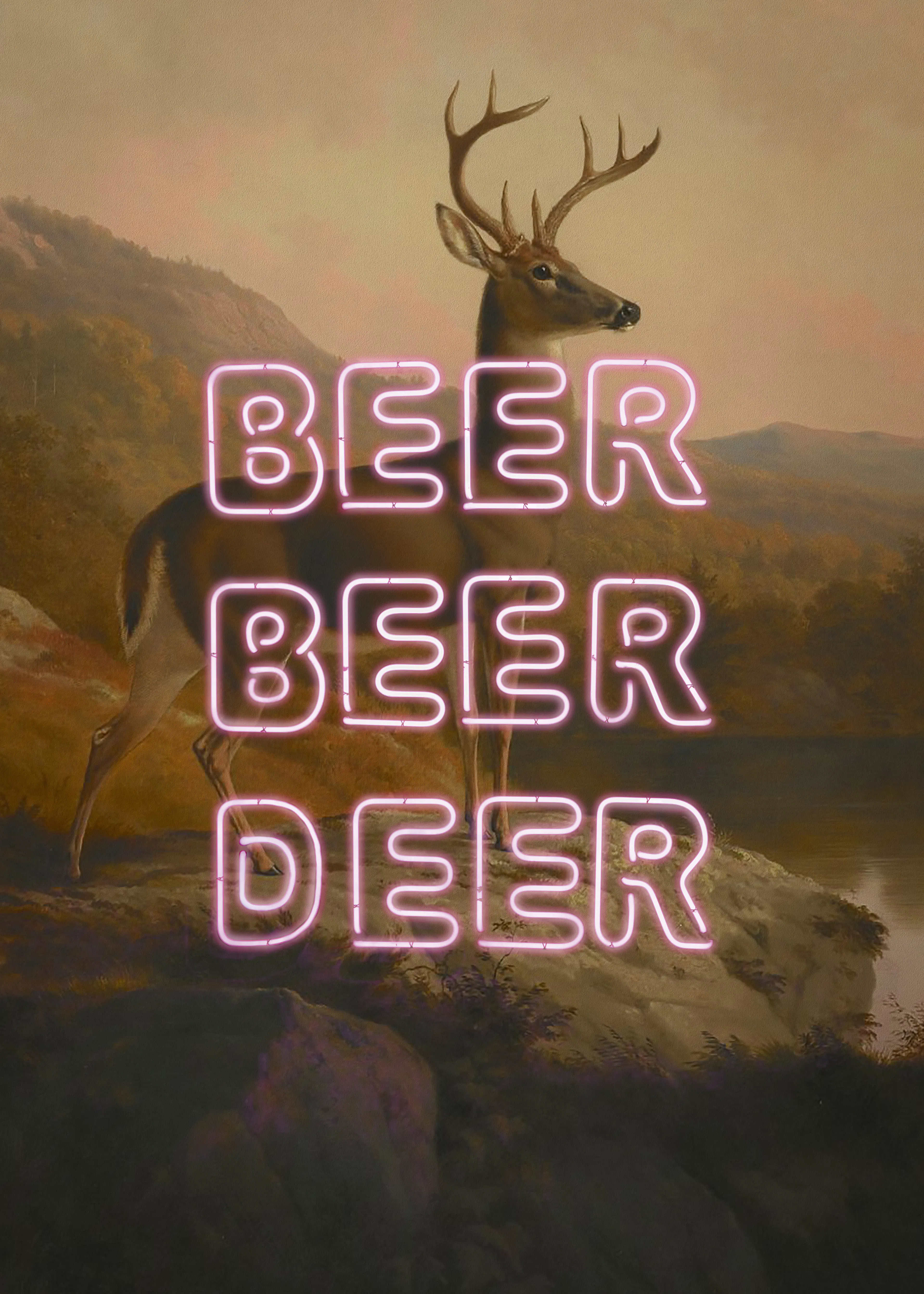 Jonas Loose - Beer Deer Poster 0