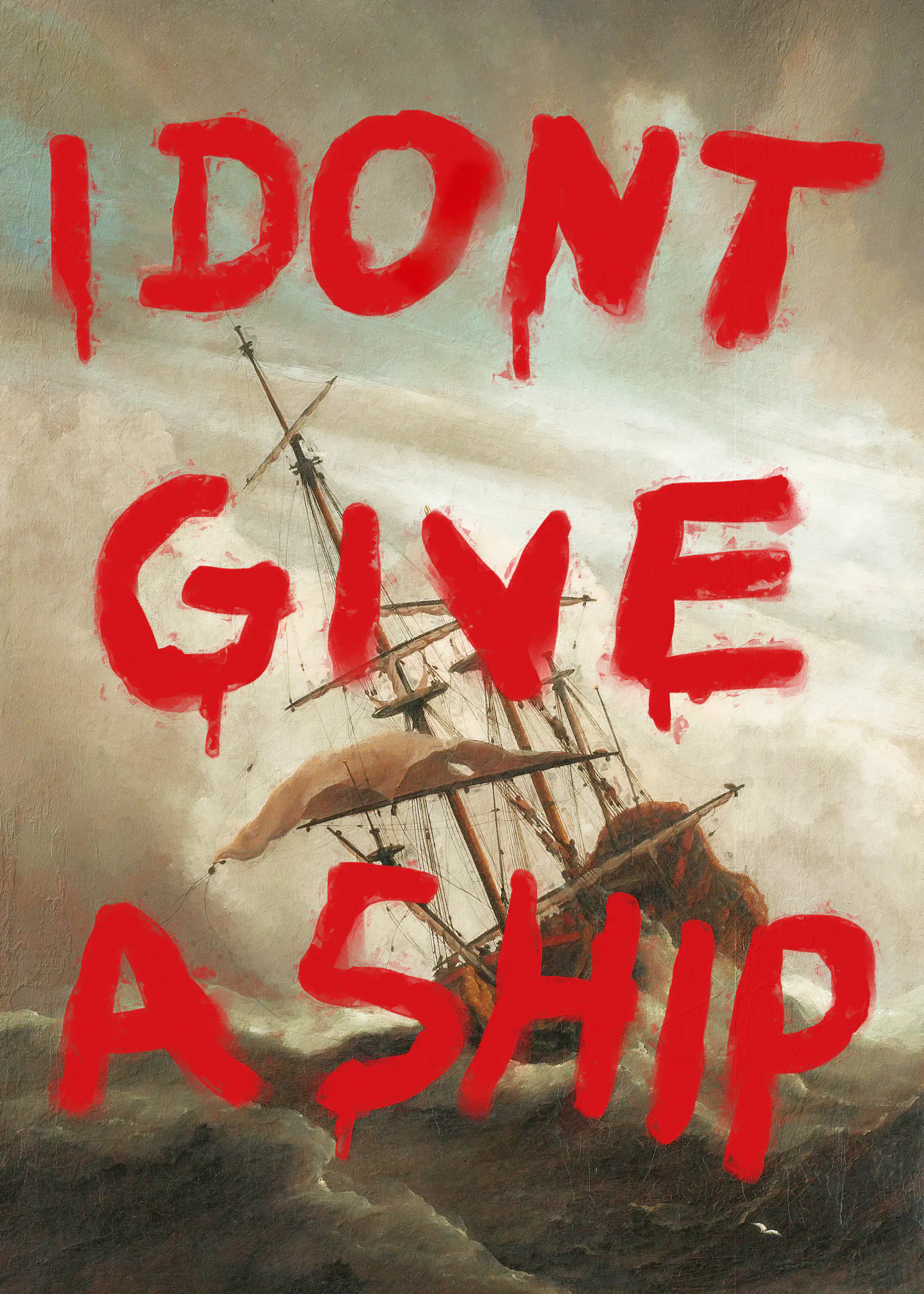 Jonas Loose - I Don't Give A Ship Affiche 0