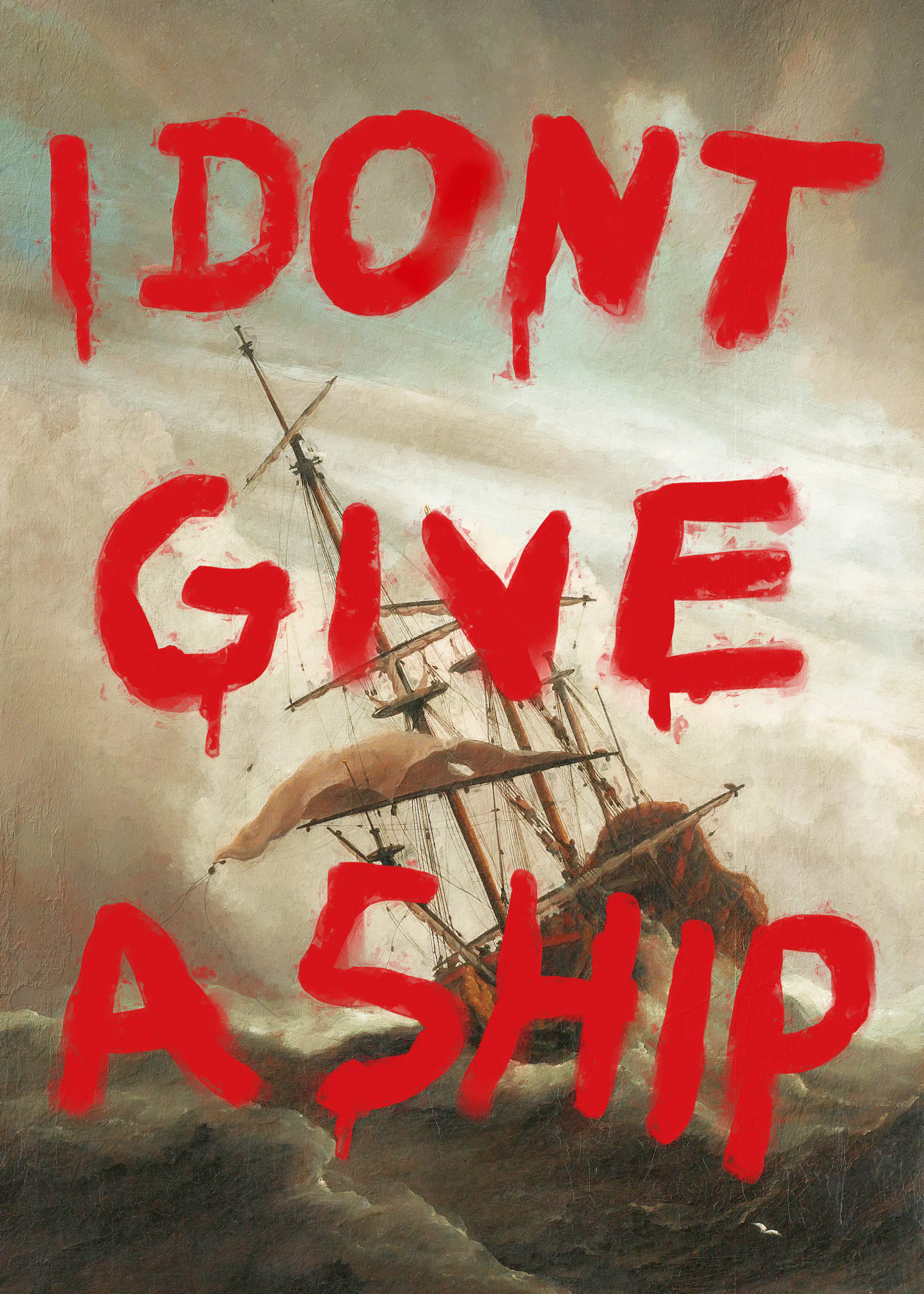 Jonas Loose - I Don't Give A Ship Affiche 0