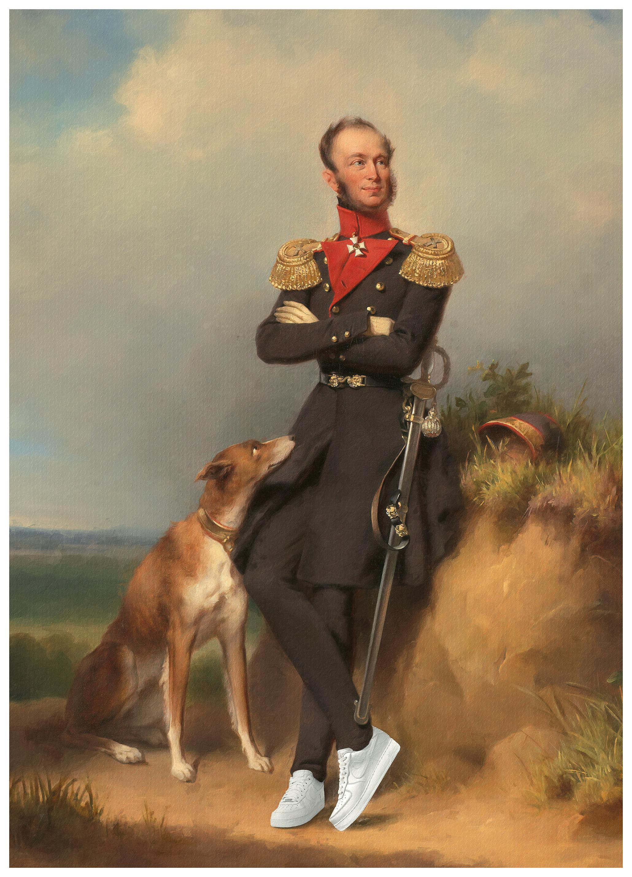 Jonas Loose - Sneaker King Poster (70x100 cm) - Poster Store