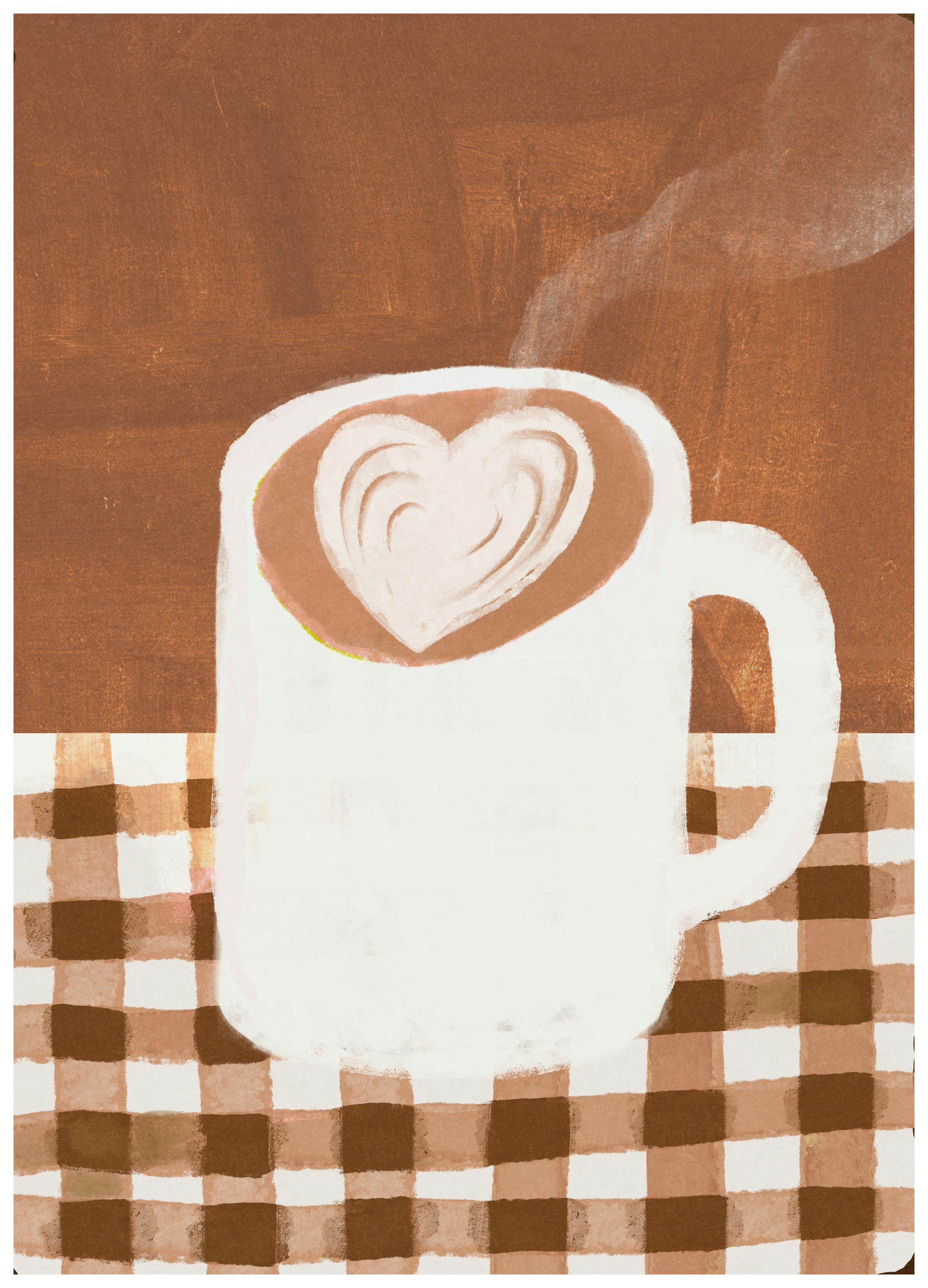 Marco Marella - Cappuccino Jug Poster (30x40 cm) - Poster Store