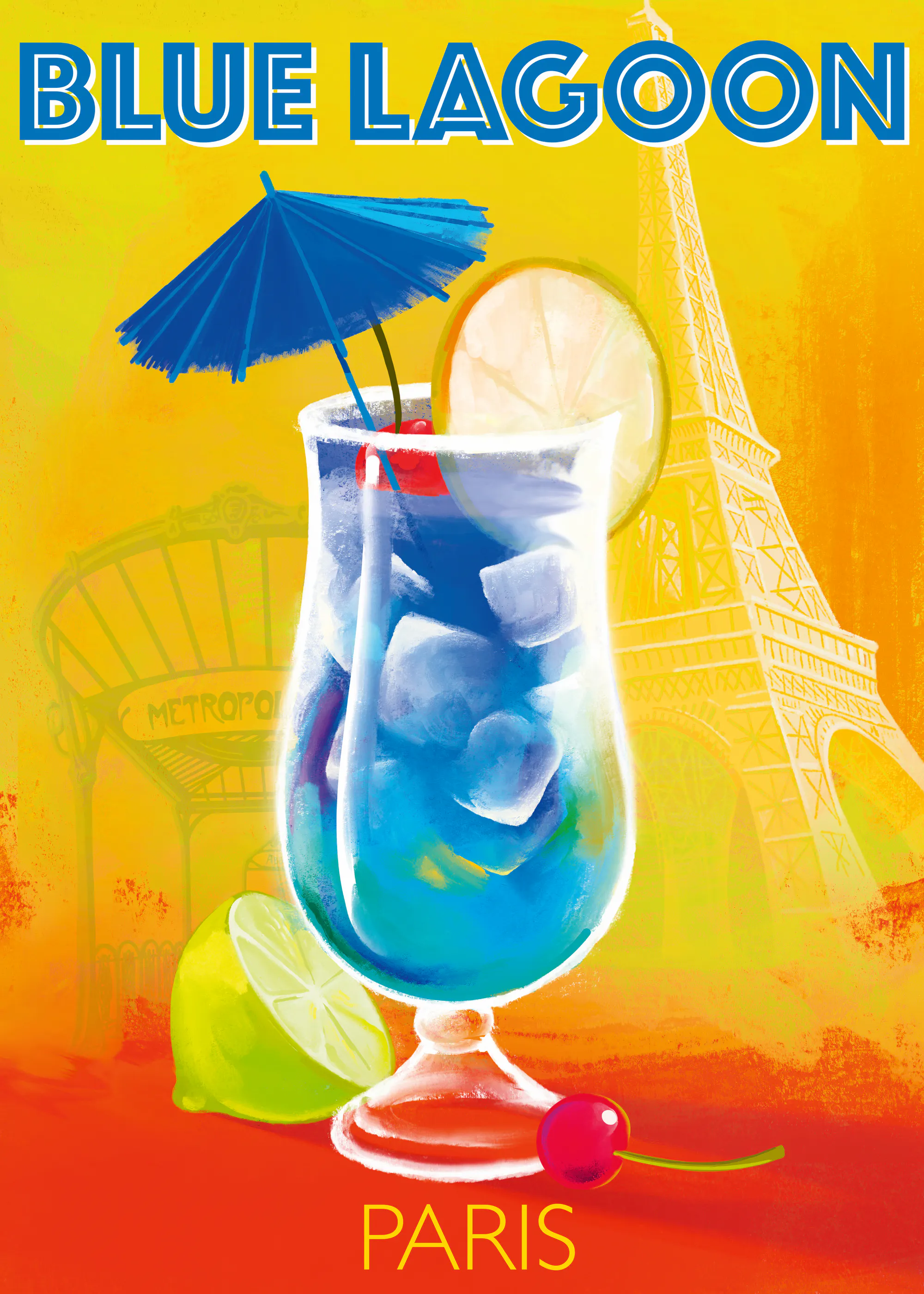 Marco Marella - Lagon Bleu Affiche 0