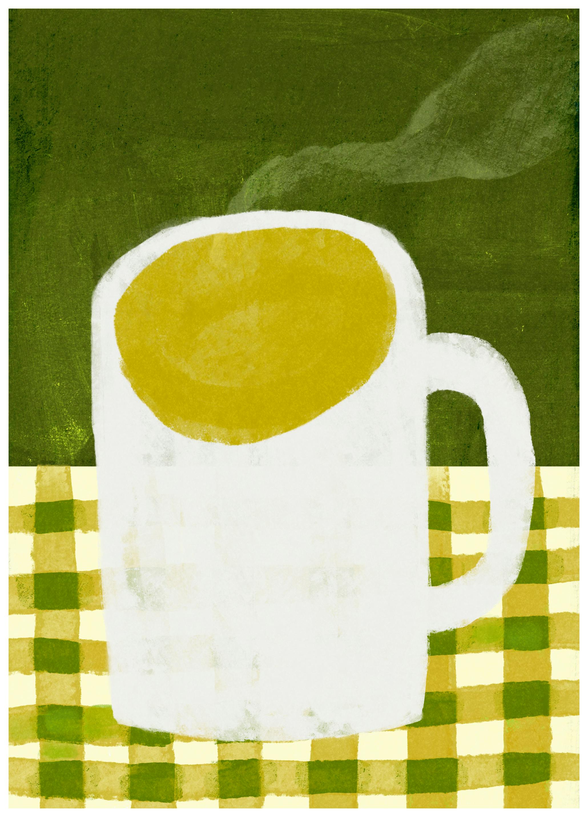 Marco Marella - Brocca di Tè Verde Poster (100x150 cm) - Poster Store