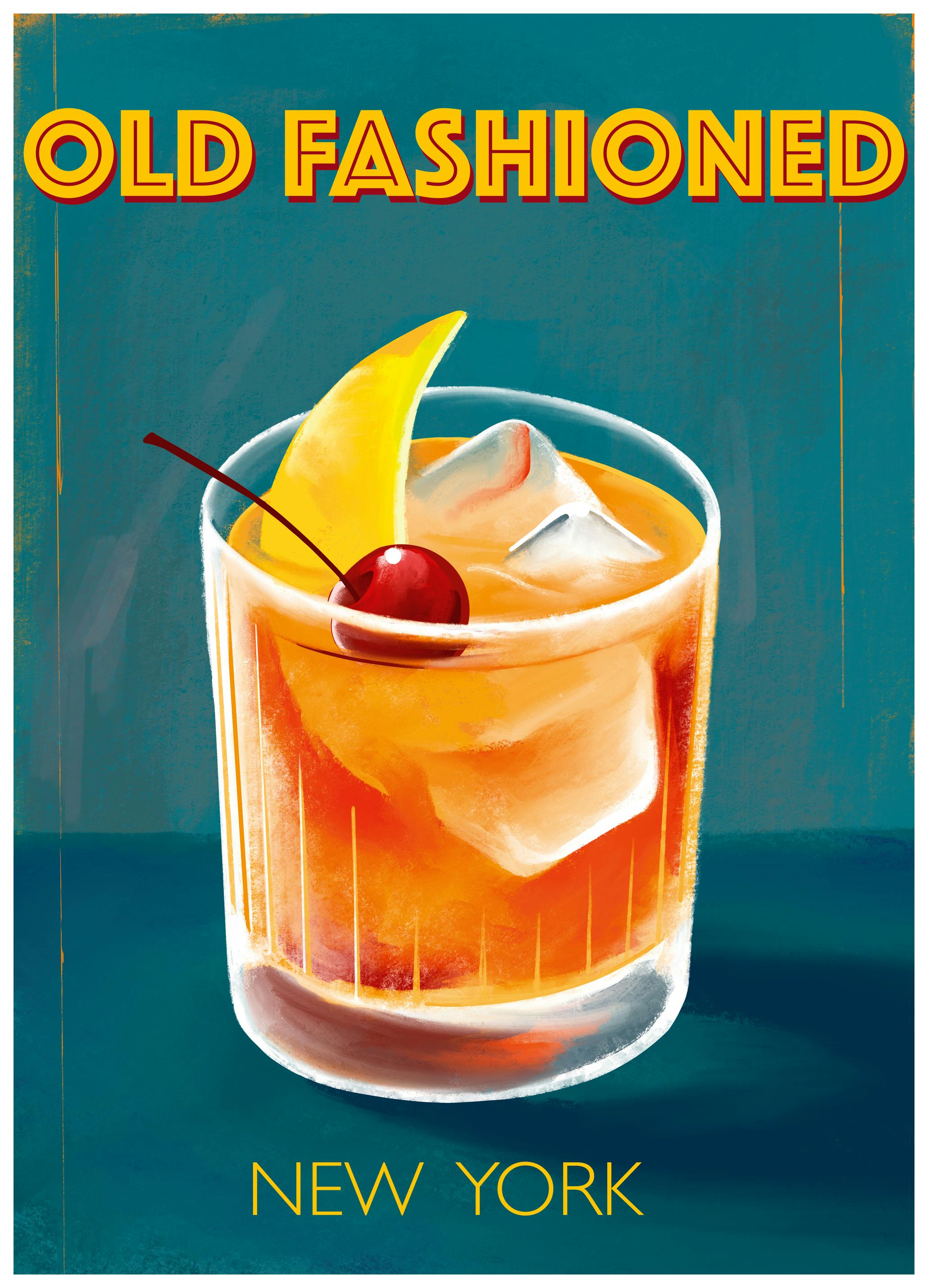 Marco Marella - Old Fashioned Plakat (30x40 cm) - Poster Store