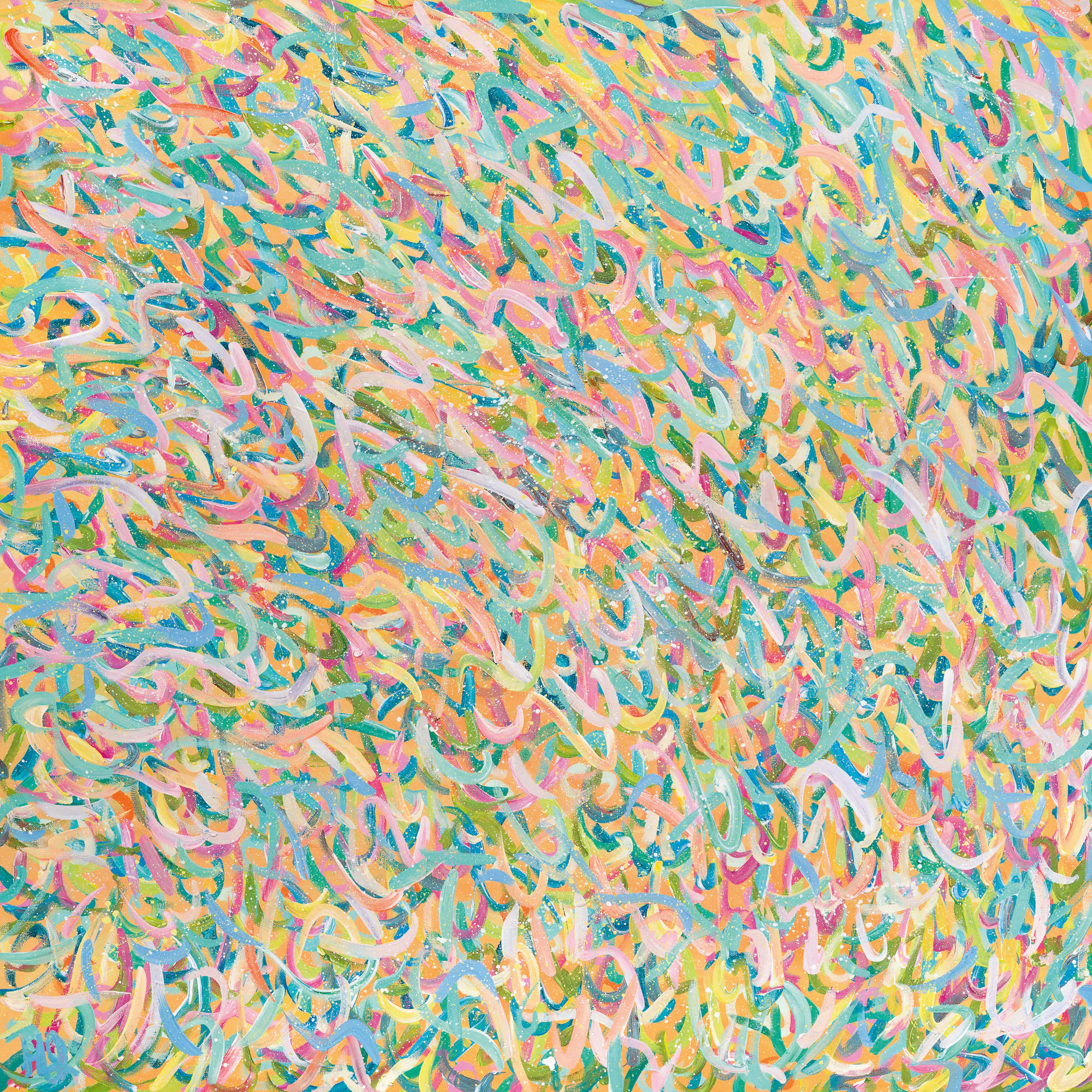 Helen Joynson - Pastel Abstract Flow Print 0