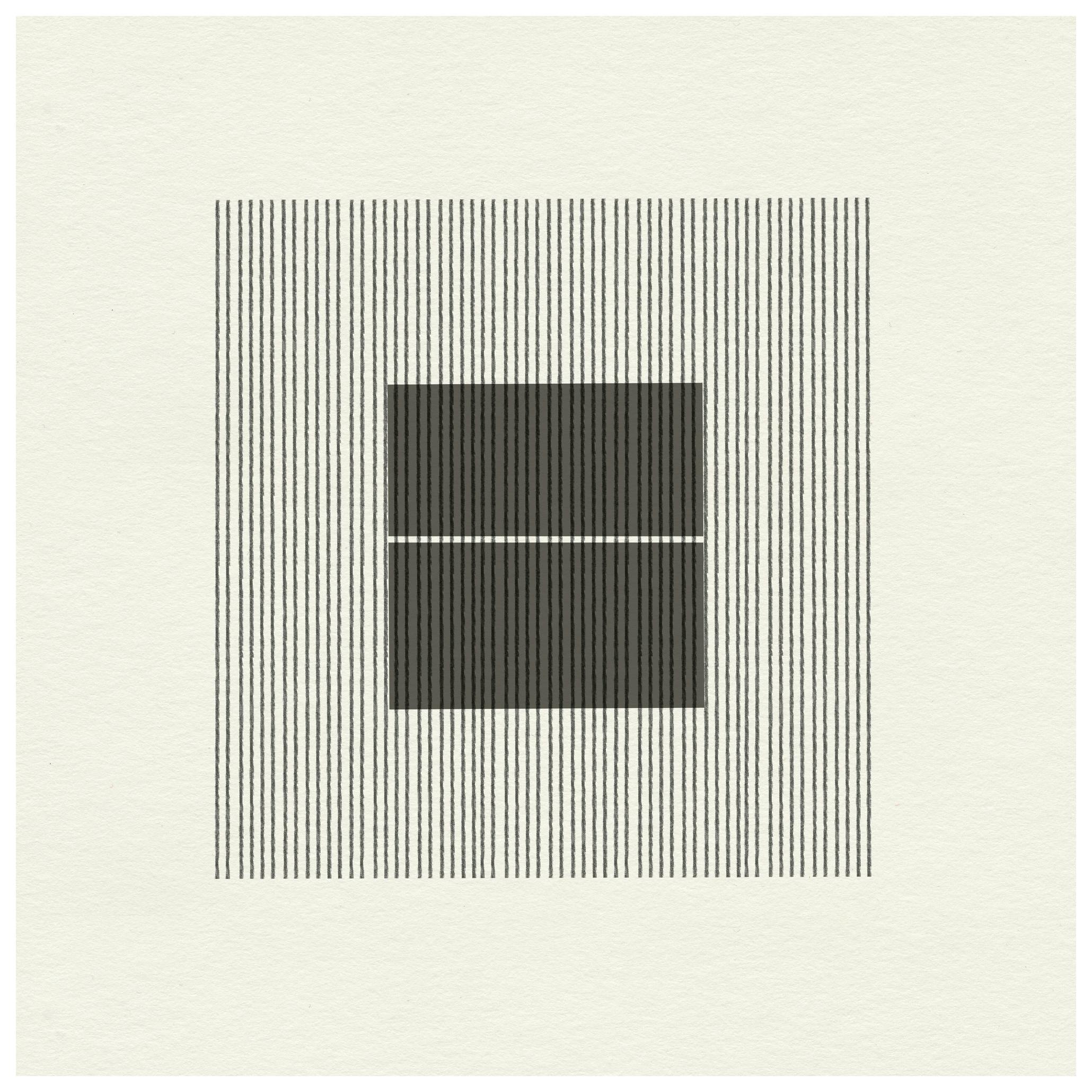 THE MIUUS STUDIO - Line Harmony Poster (50x50 cm) - Poster Store