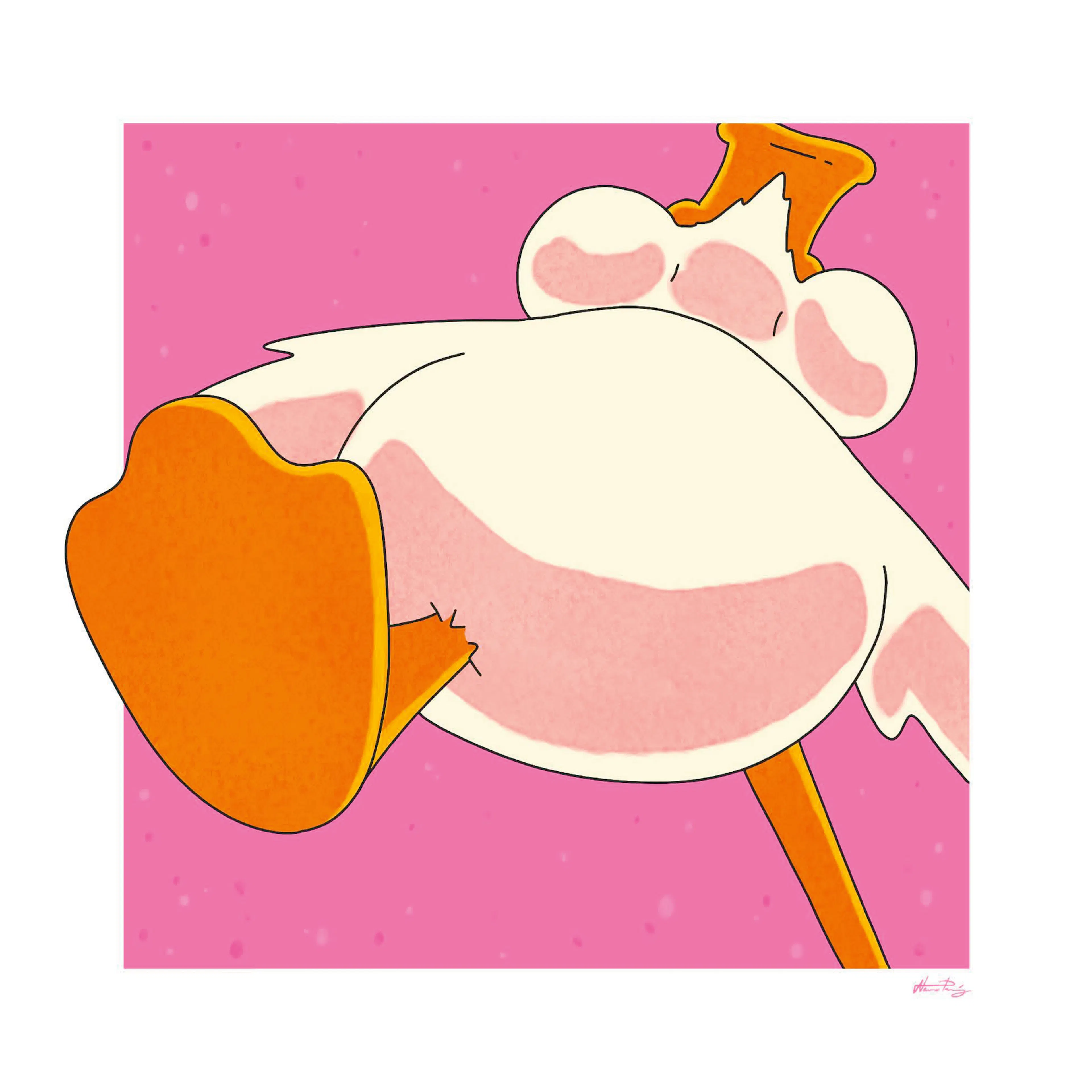 Nanna Paavig - Playful Duck Crown Poster 0