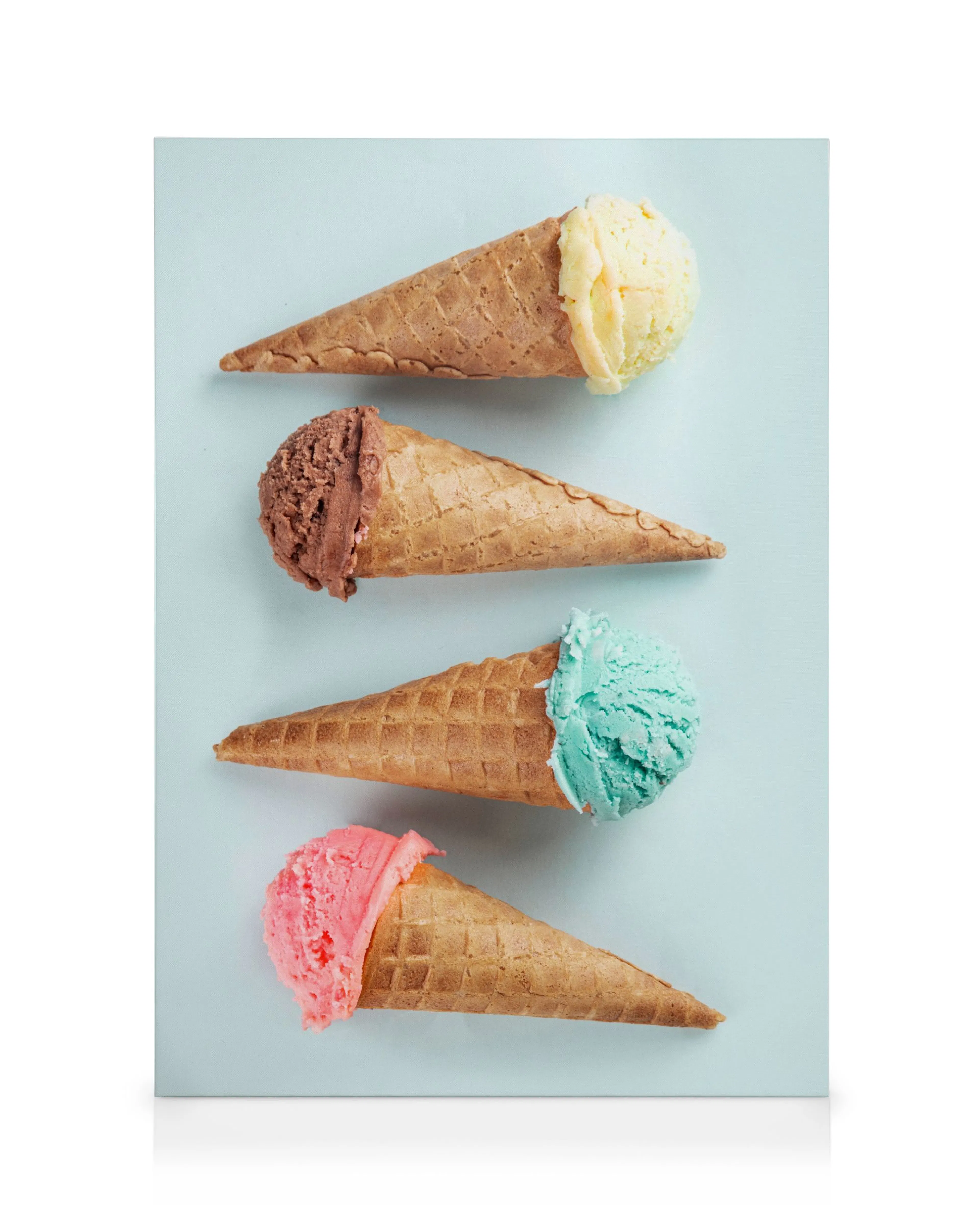 Glace Colorée Toile 0