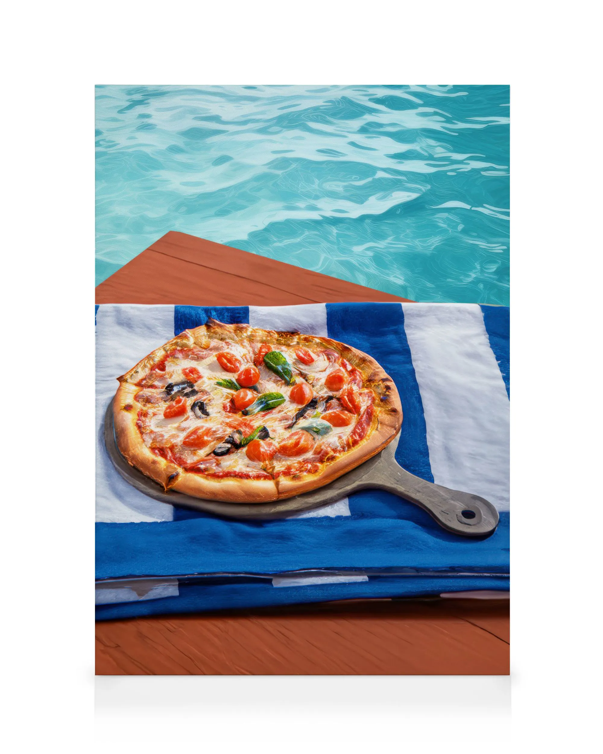 Pizza Poolside Toile 0