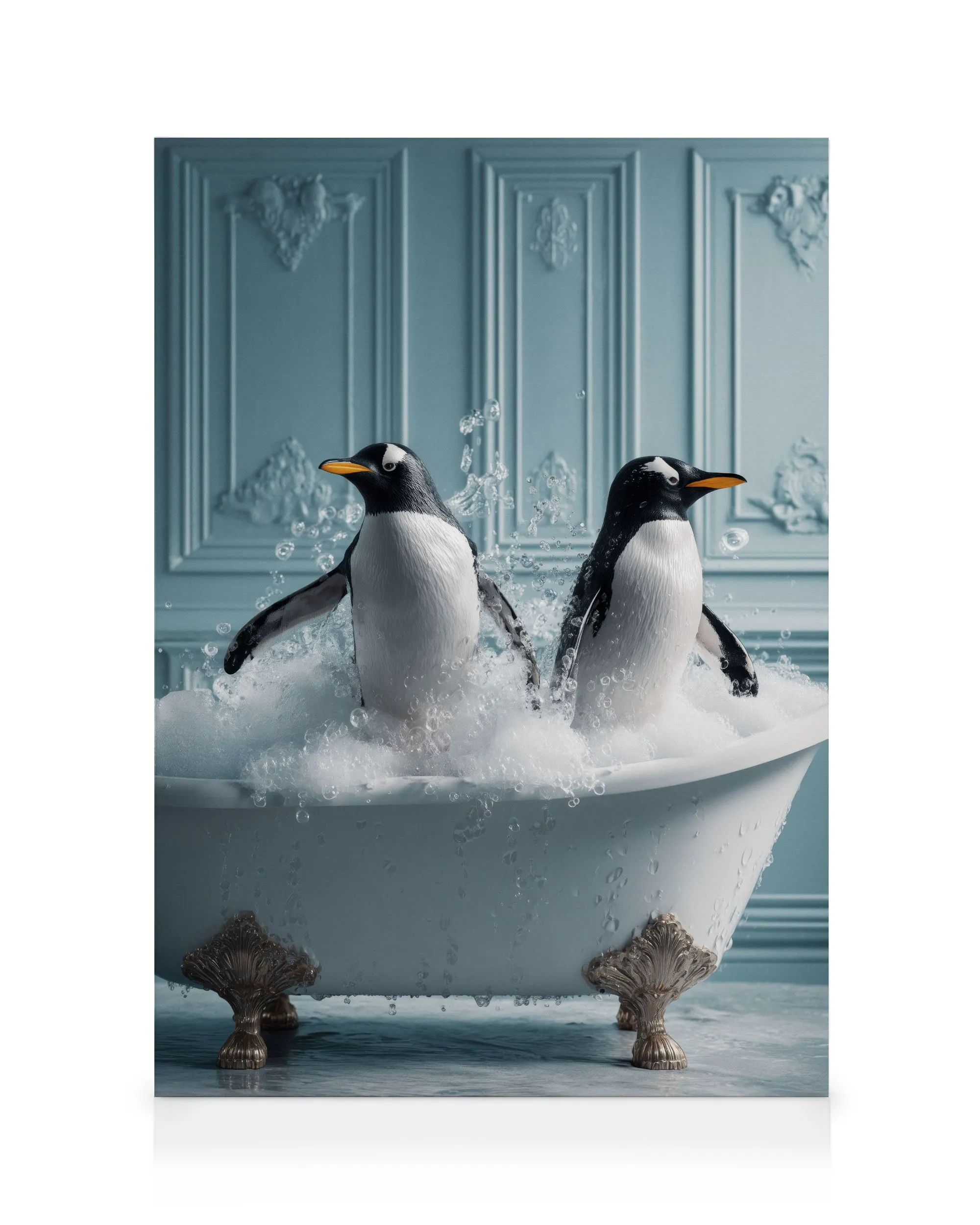 Bain de Pingouin Toile 0