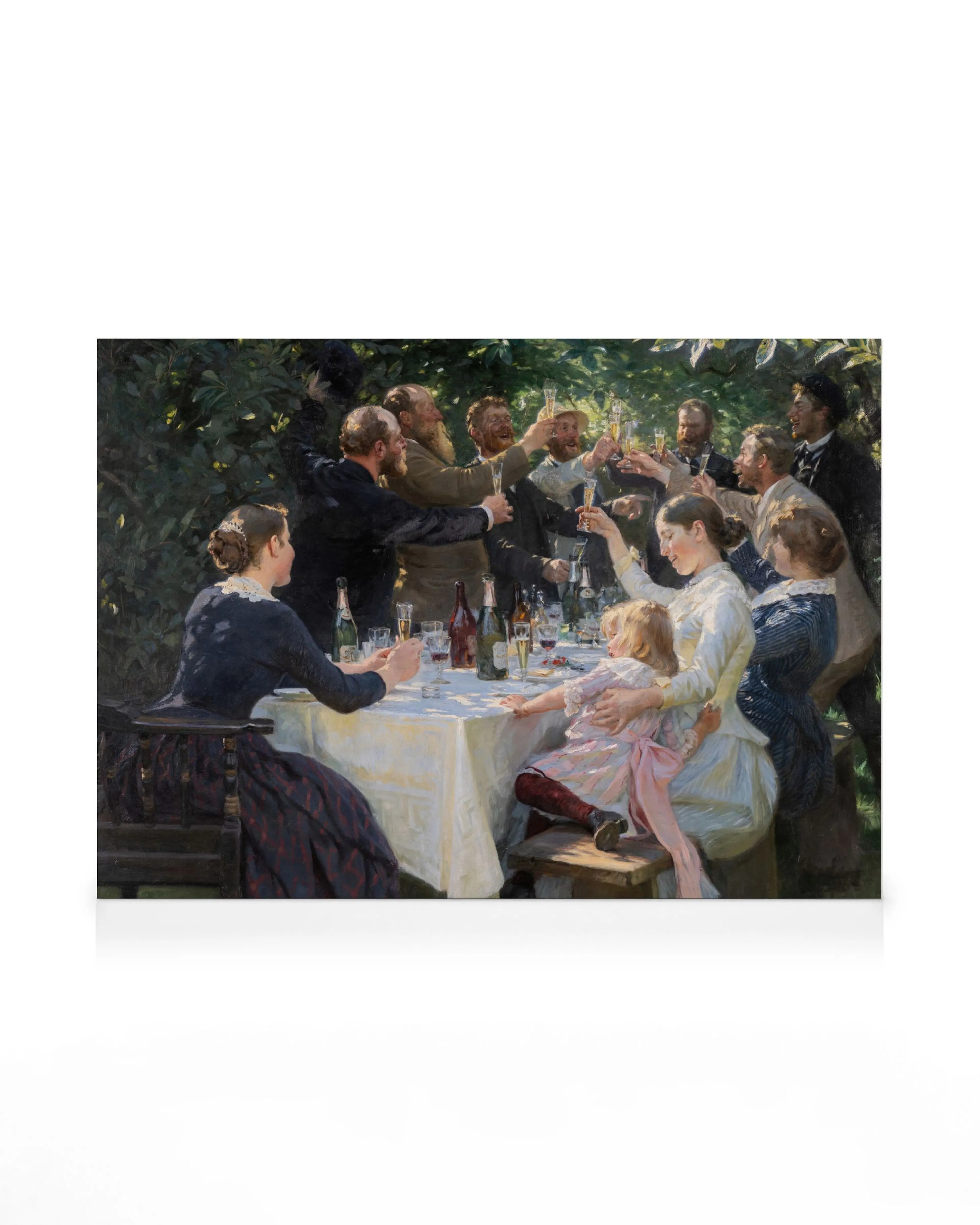 Peder Severin Krøyer - Hip, Hip, Hurrah! Toile 0