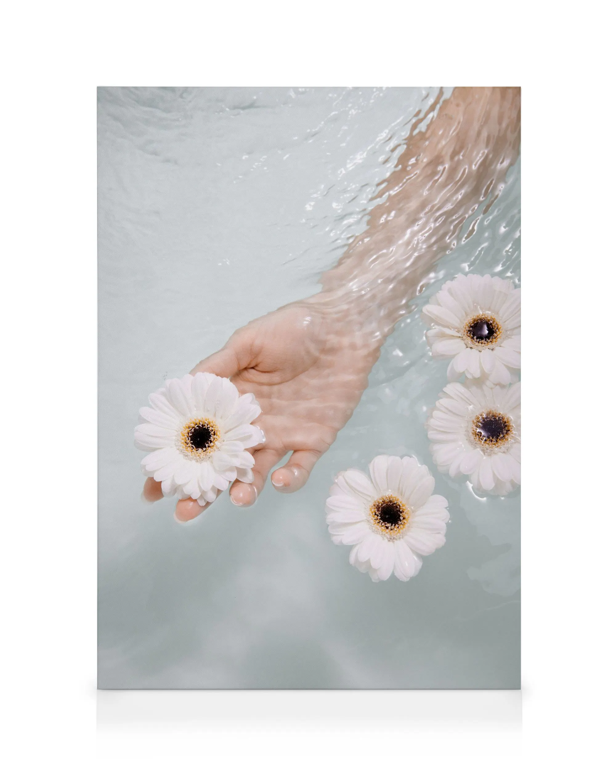 Fleurs dans la Mer Toile 0