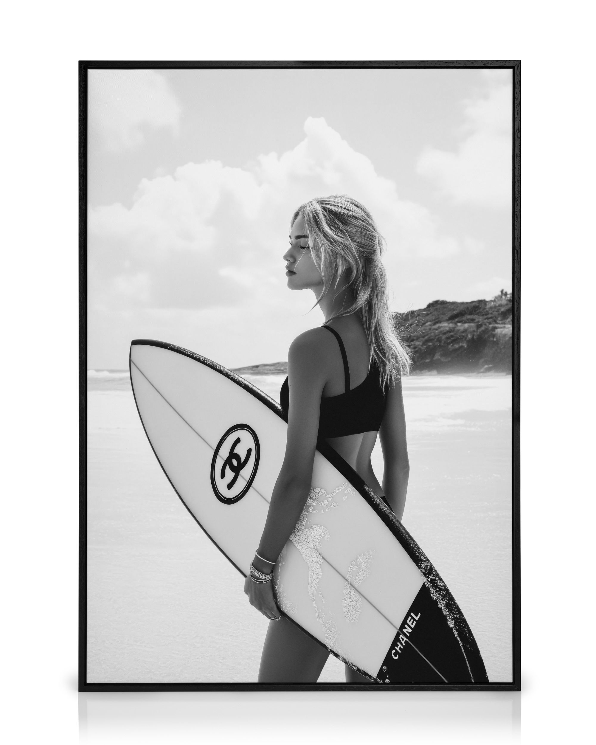Chanel Surfer Girl Canvas Print | Poster Store US