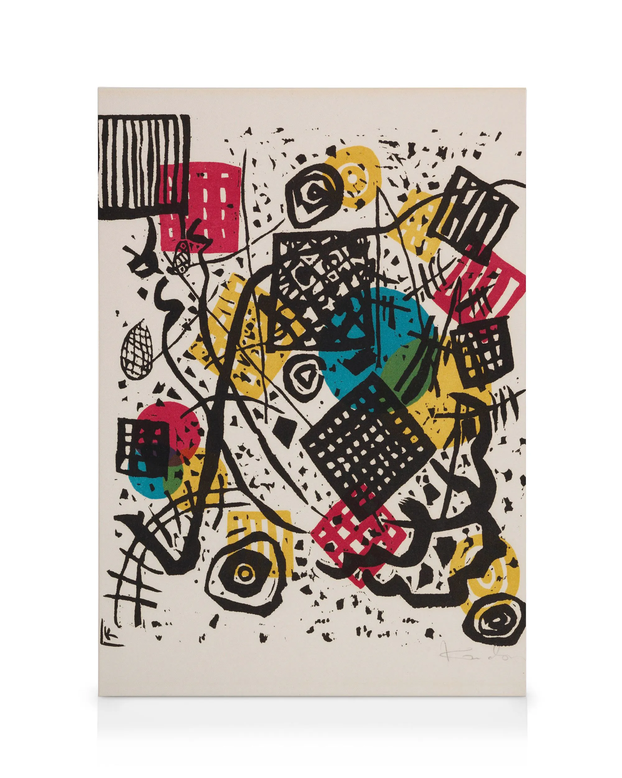 Wassily Kandinsky - Petits Mondes VII Toile 0